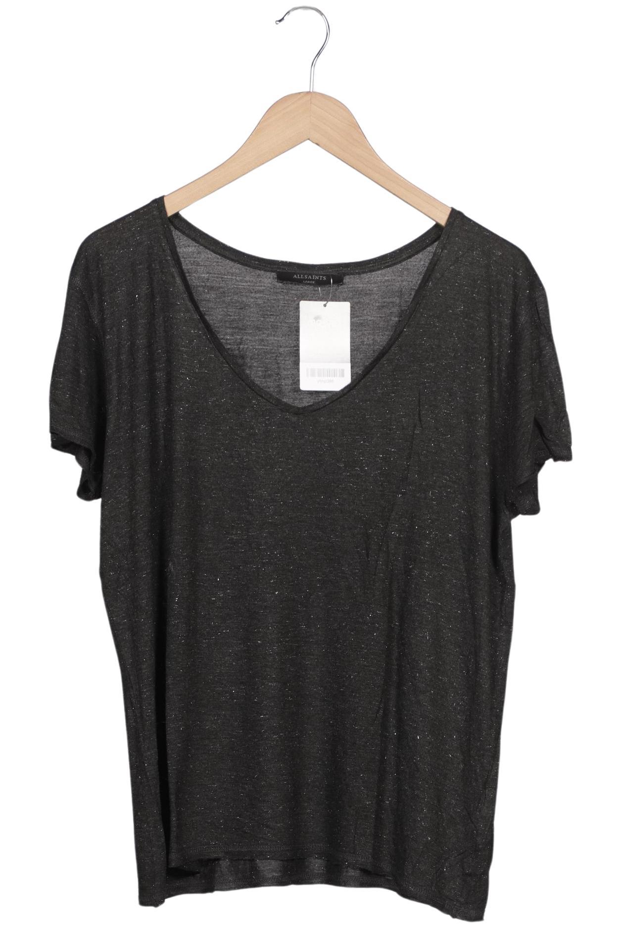 

All Saints Damen T-Shirt, grau, Gr. 42