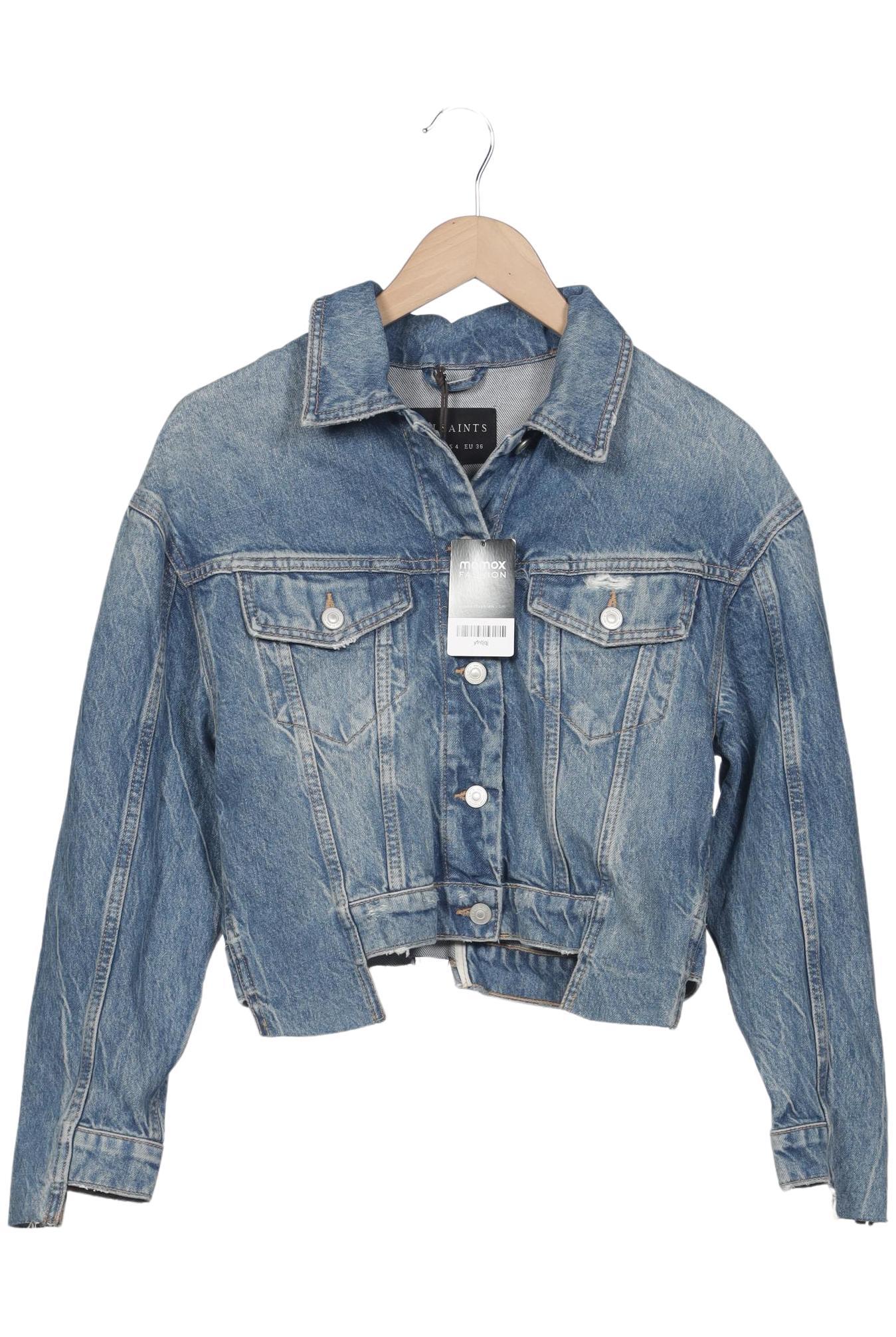 

All Saints Damen Jacke, blau, Gr. 36