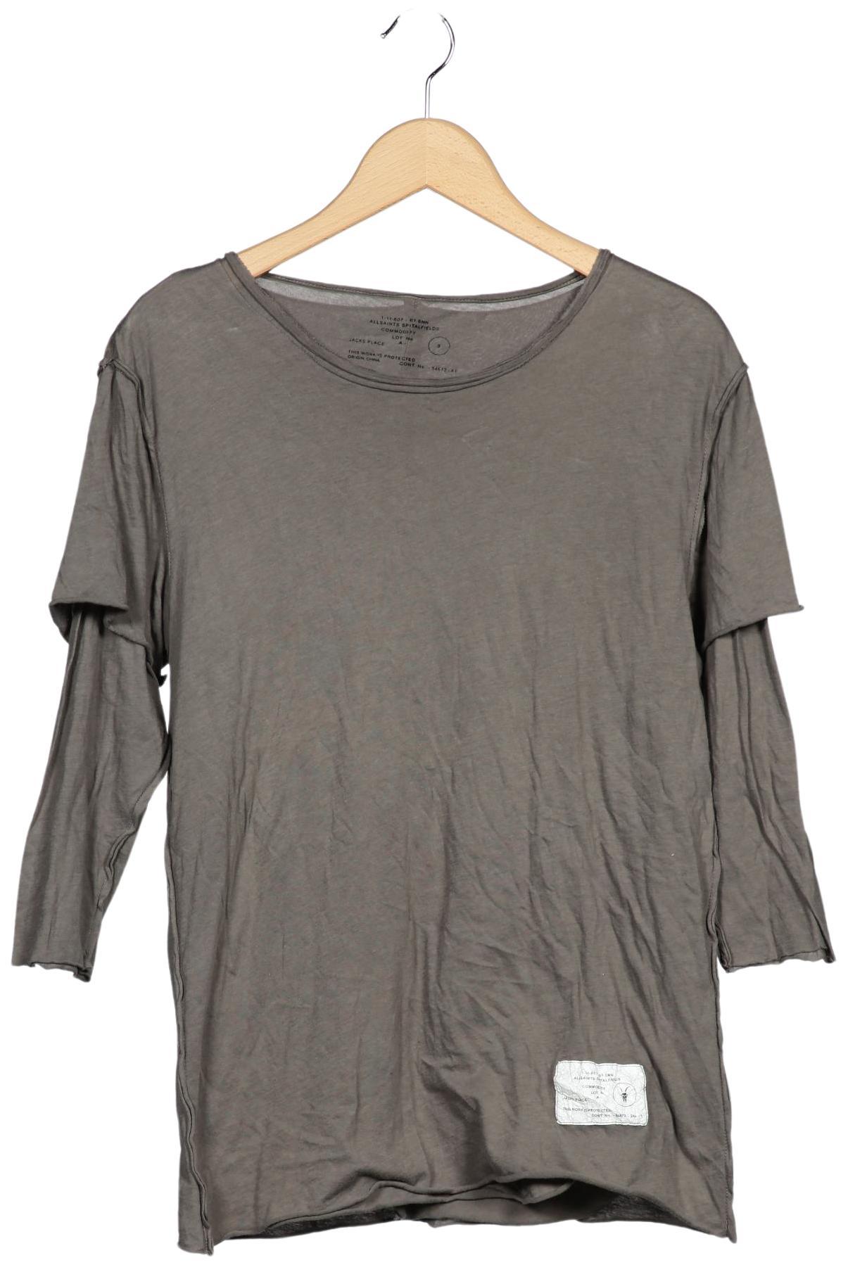 

All Saints Damen Langarmshirt, grau, Gr. 36