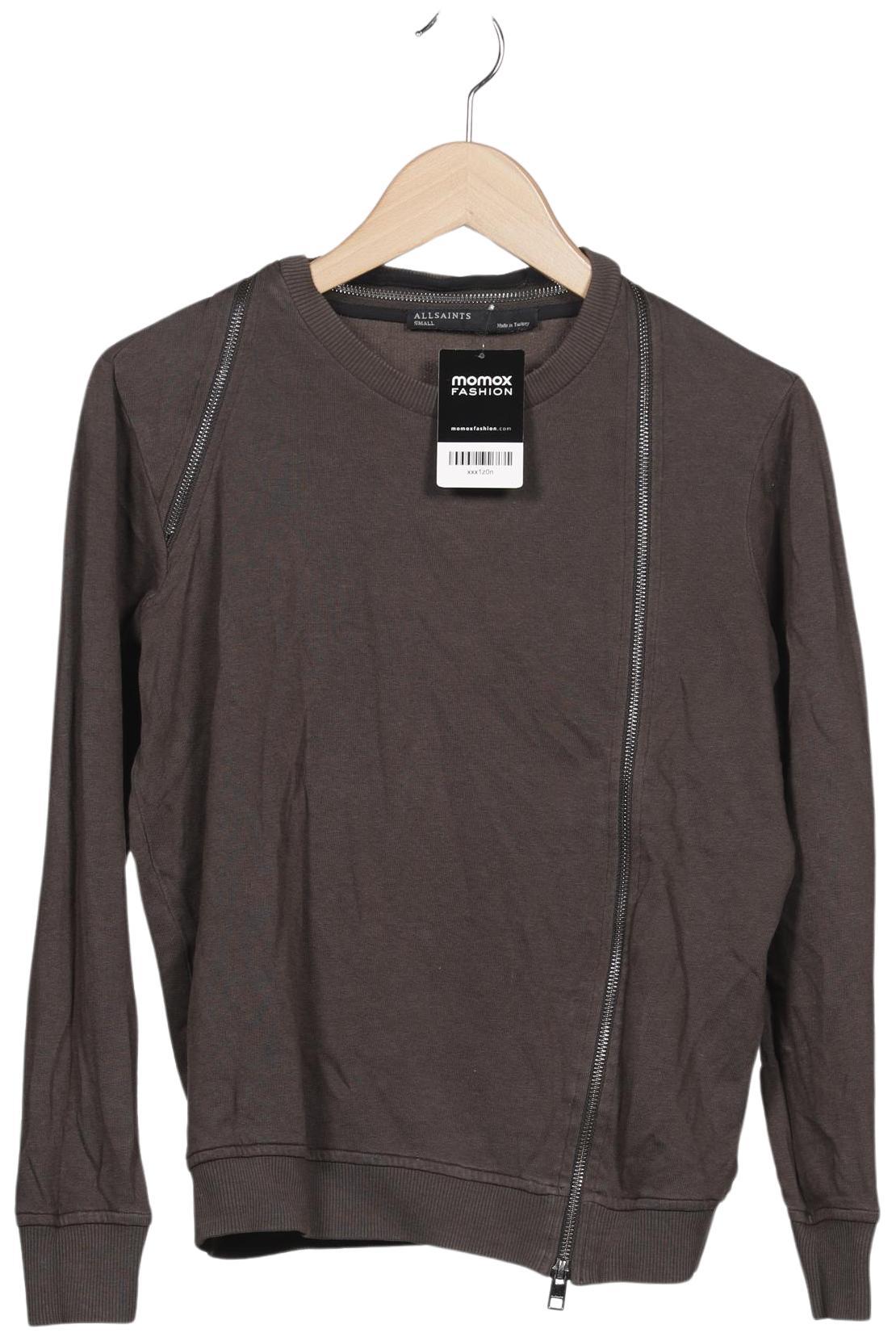 

All Saints Damen Sweatshirt, grau, Gr. 36