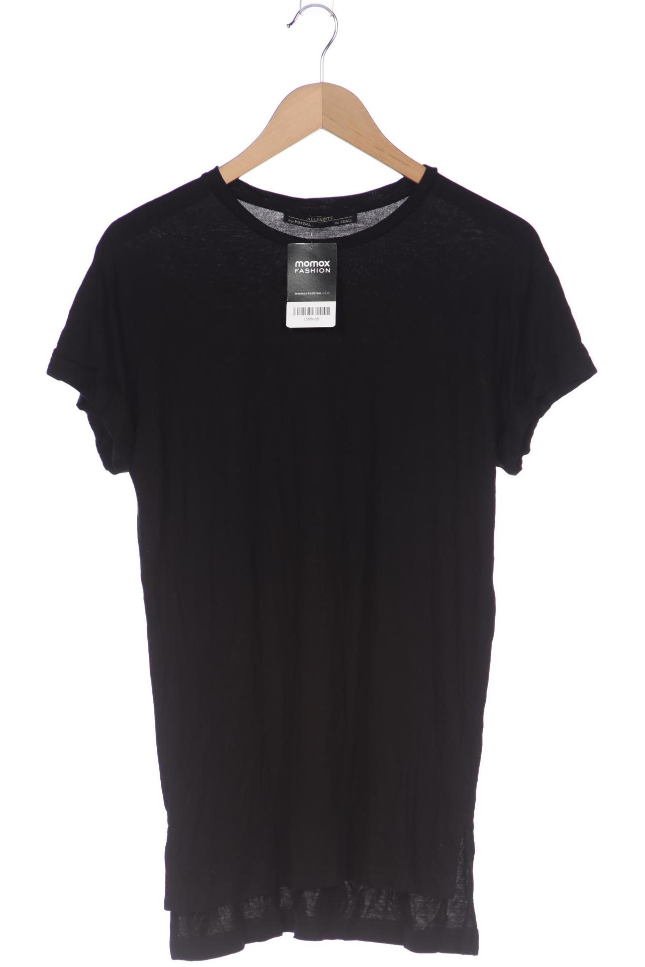 

All Saints Damen T-Shirt, schwarz, Gr. 36
