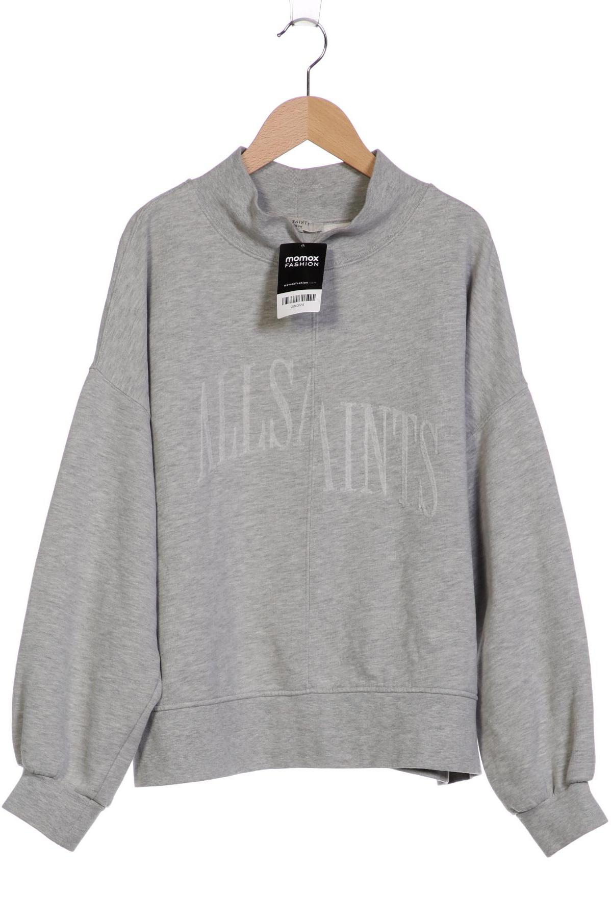 

All Saints Damen Sweatshirt, grau, Gr. 38
