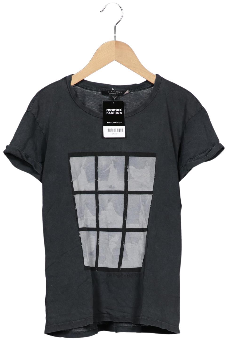 

All Saints Damen T-Shirt, grau, Gr. 38