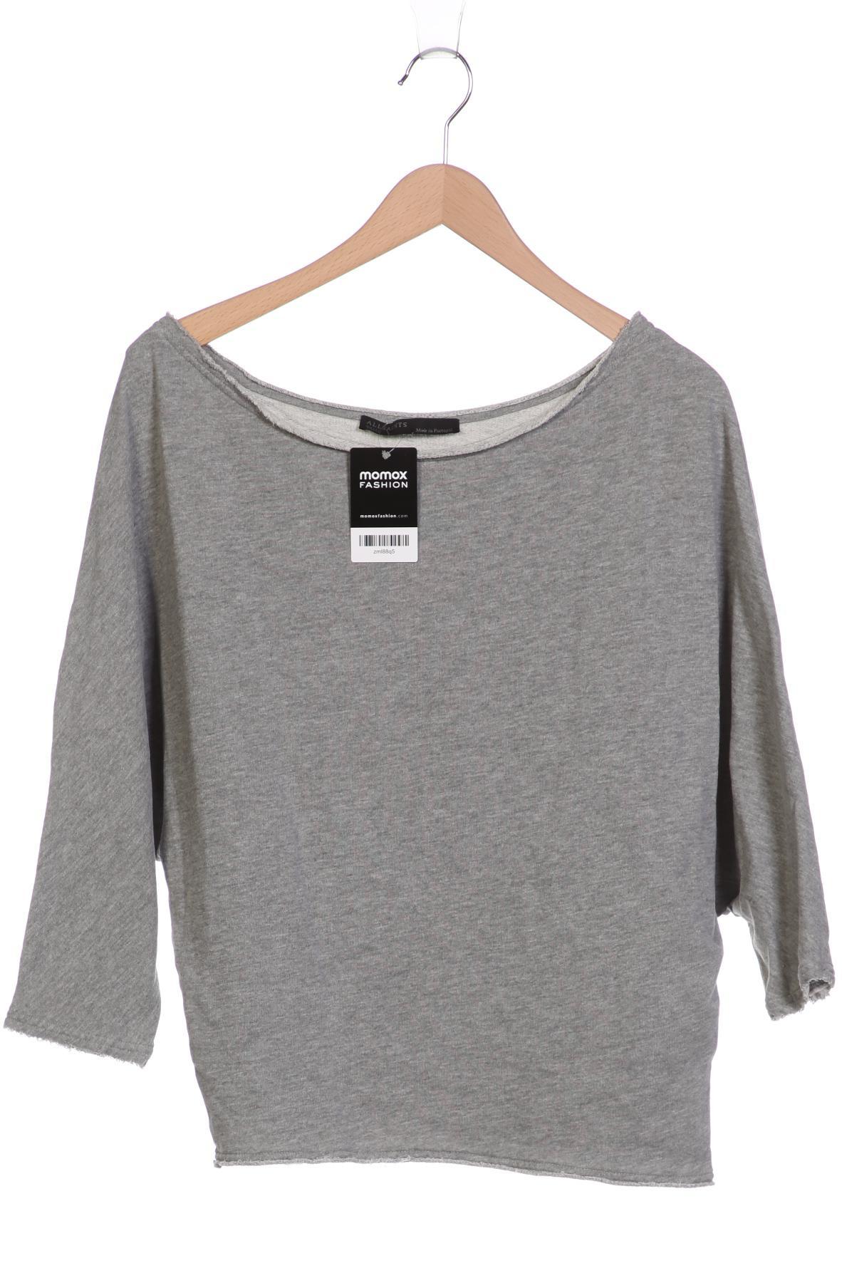 

All Saints Damen Langarmshirt, grau
