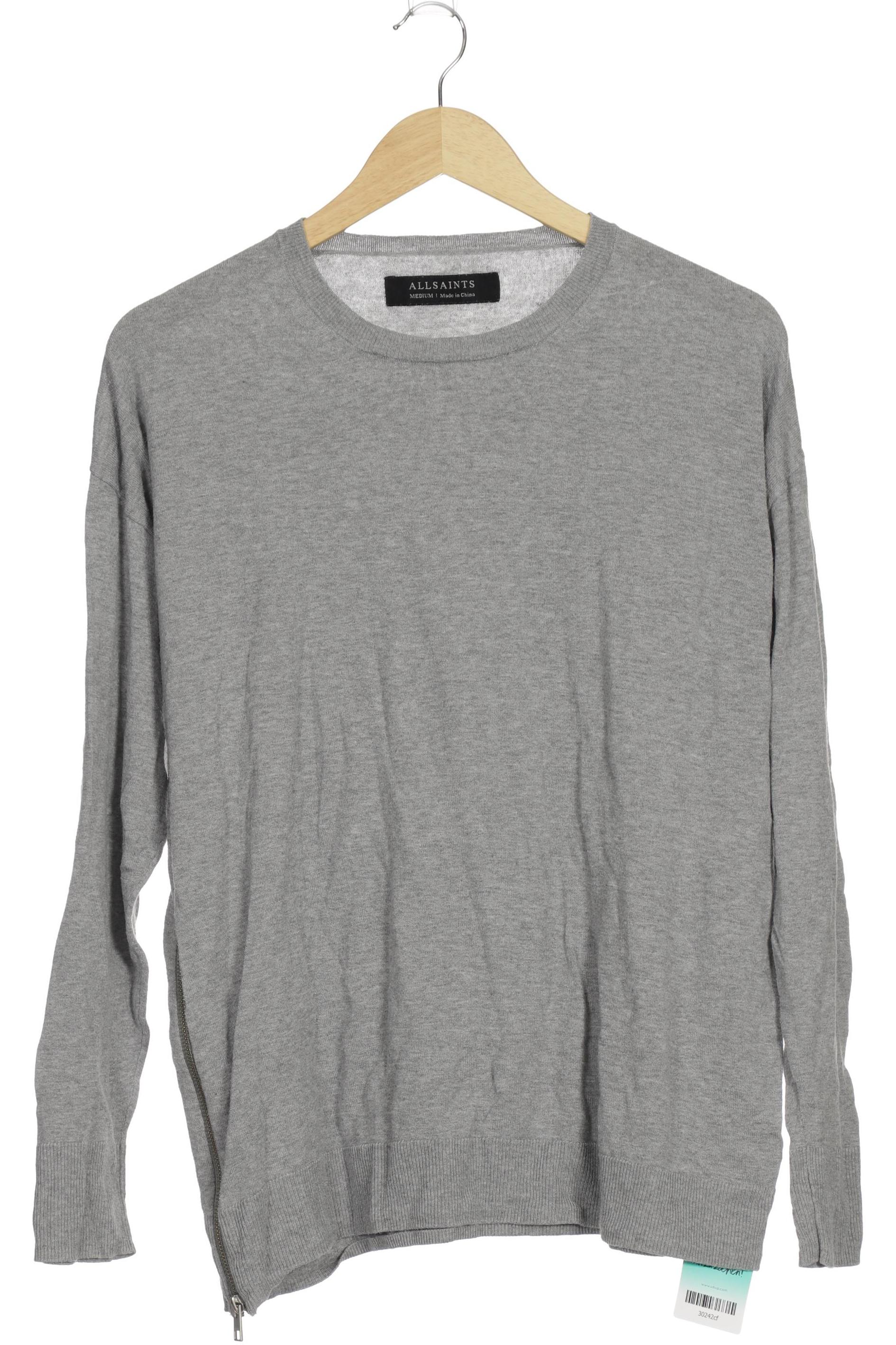 

All Saints Herren Pullover, grau, Gr. 48