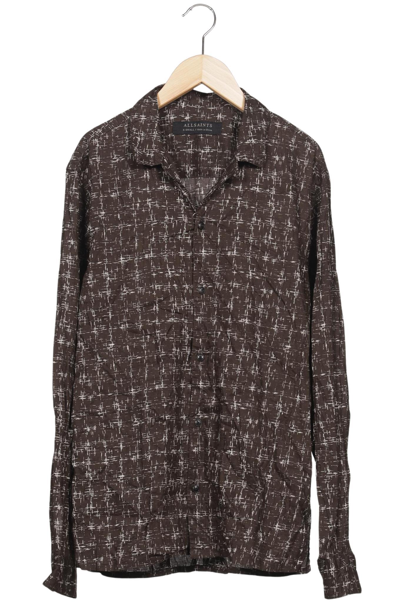 Thumbnail - All Saints Herren Hemd, braun, Gr. 44