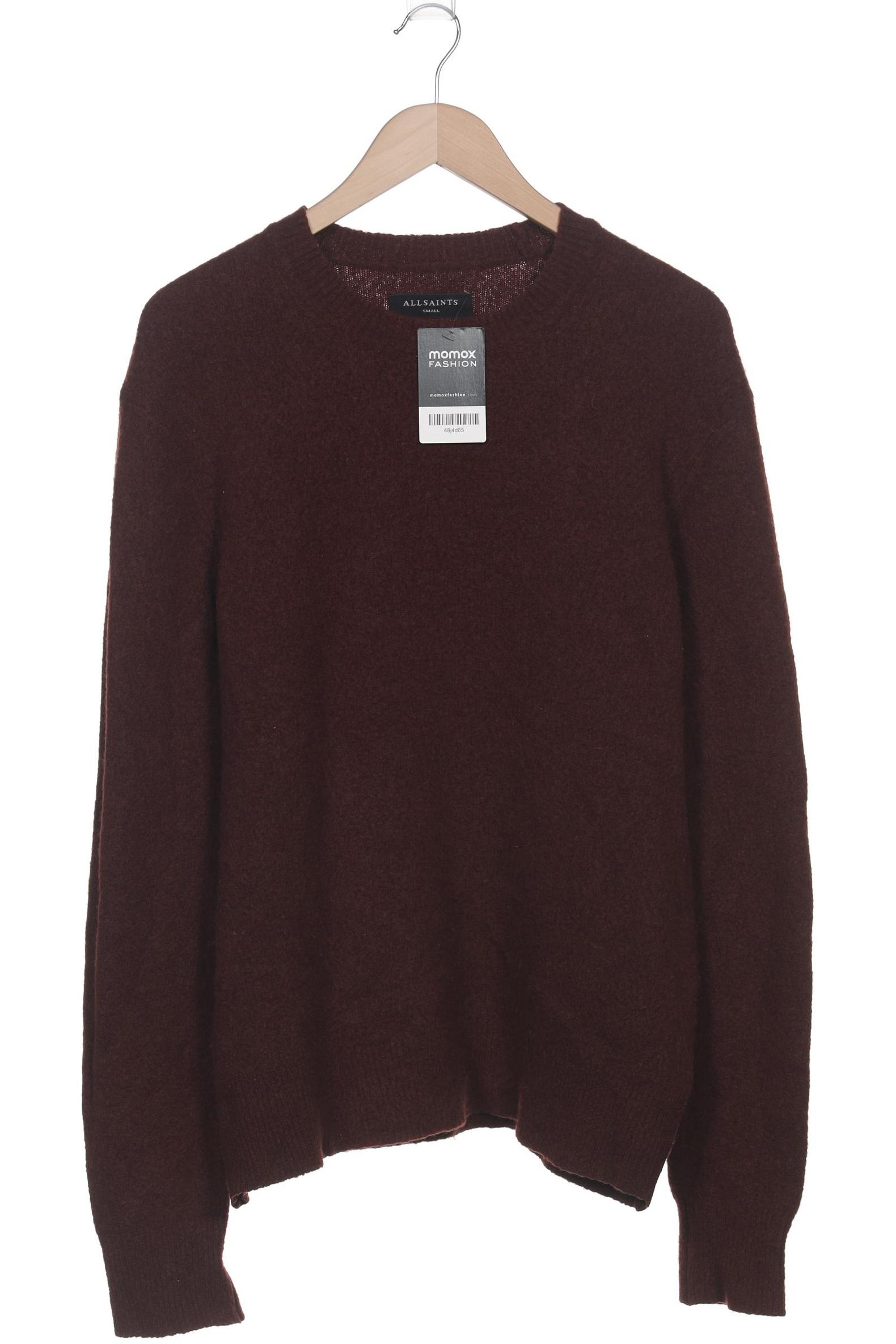 

All Saints Herren Pullover, bordeaux, Gr. 46
