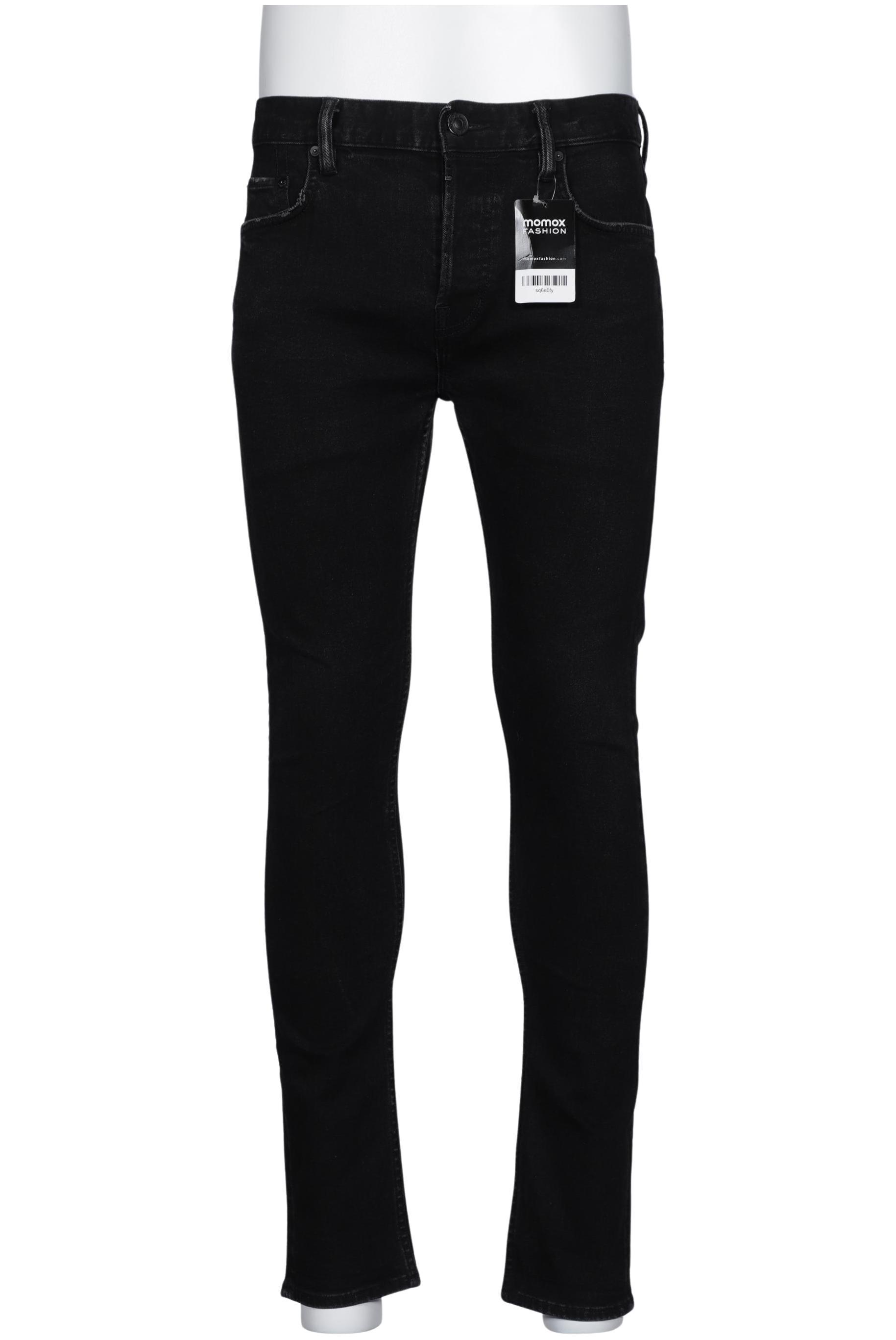 

All Saints Herren Jeans, schwarz, Gr. 33