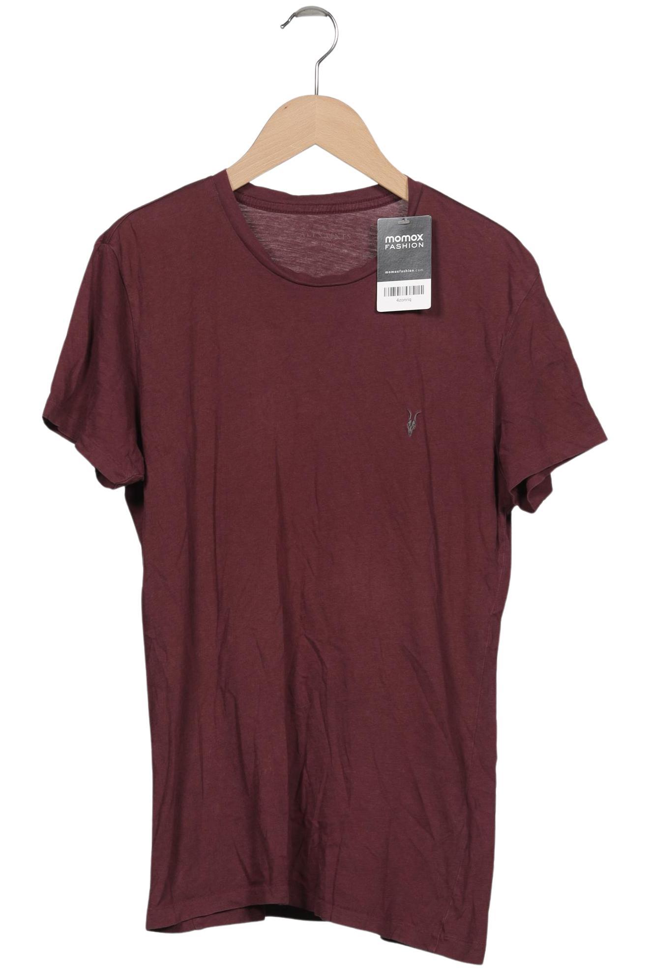 Thumbnail - All Saints Herren T-Shirt, bordeaux, Gr. 46