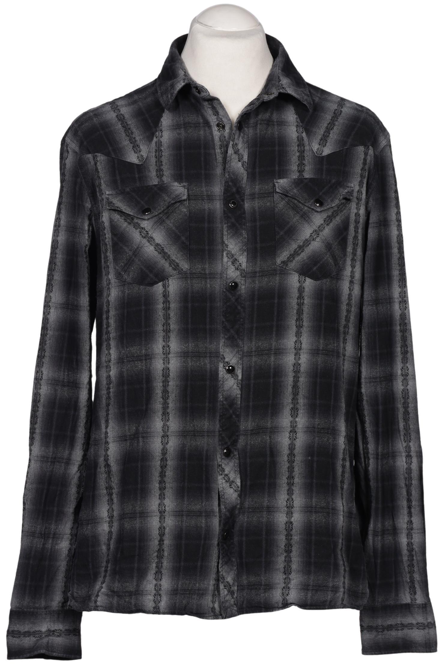 

All Saints Herren Hemd, grau, Gr. 54