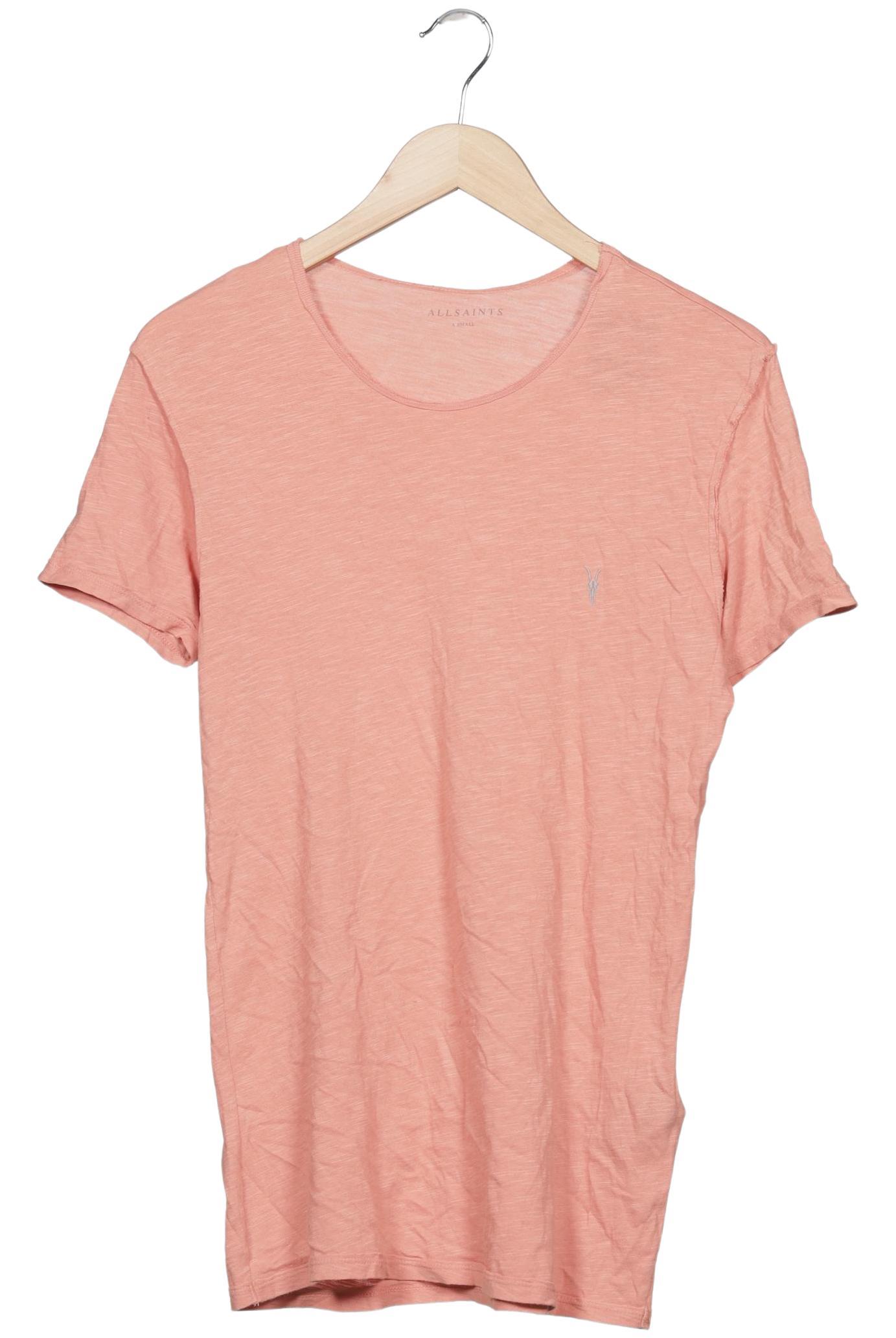 

All Saints Herren T-Shirt, pink, Gr. 44