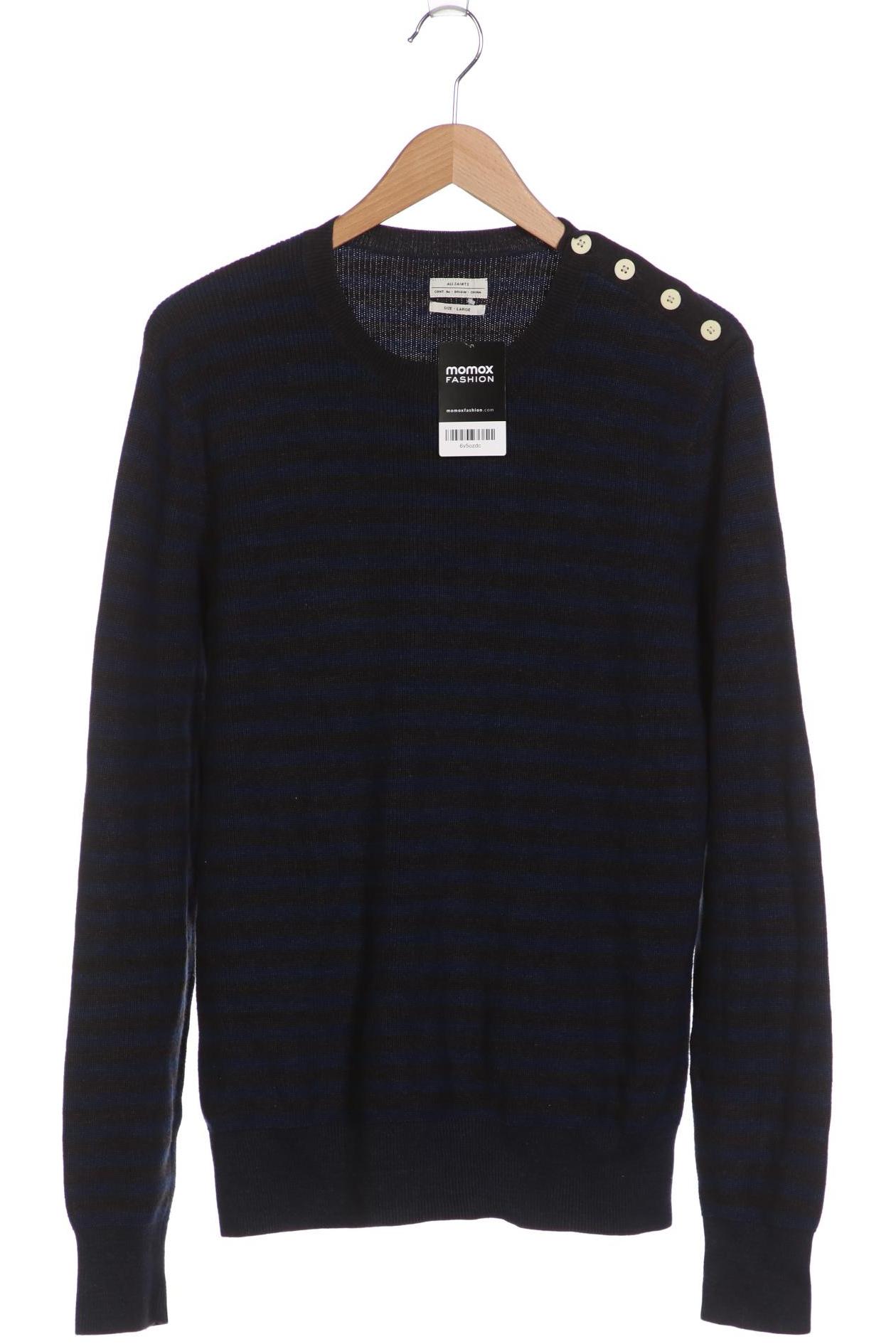 

All Saints Herren Pullover, marineblau
