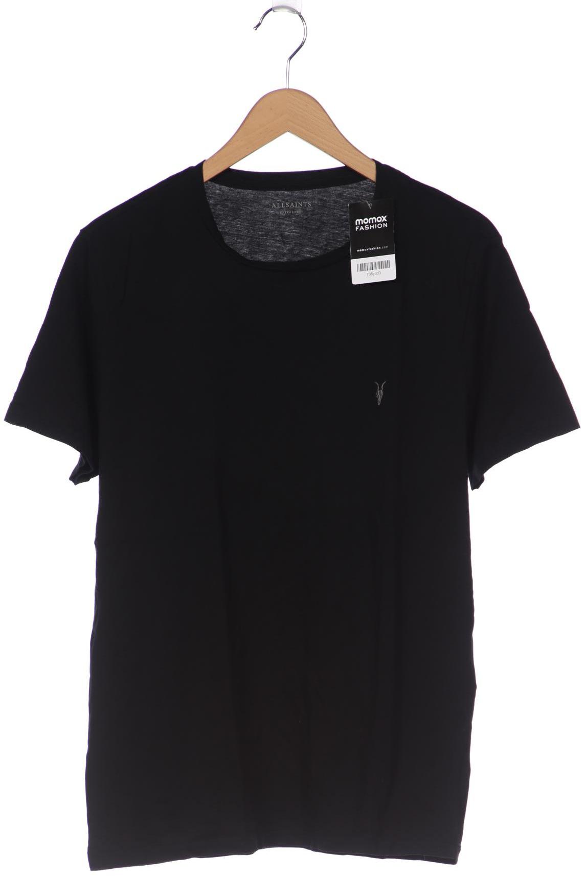 

All Saints Herren T-Shirt, schwarz