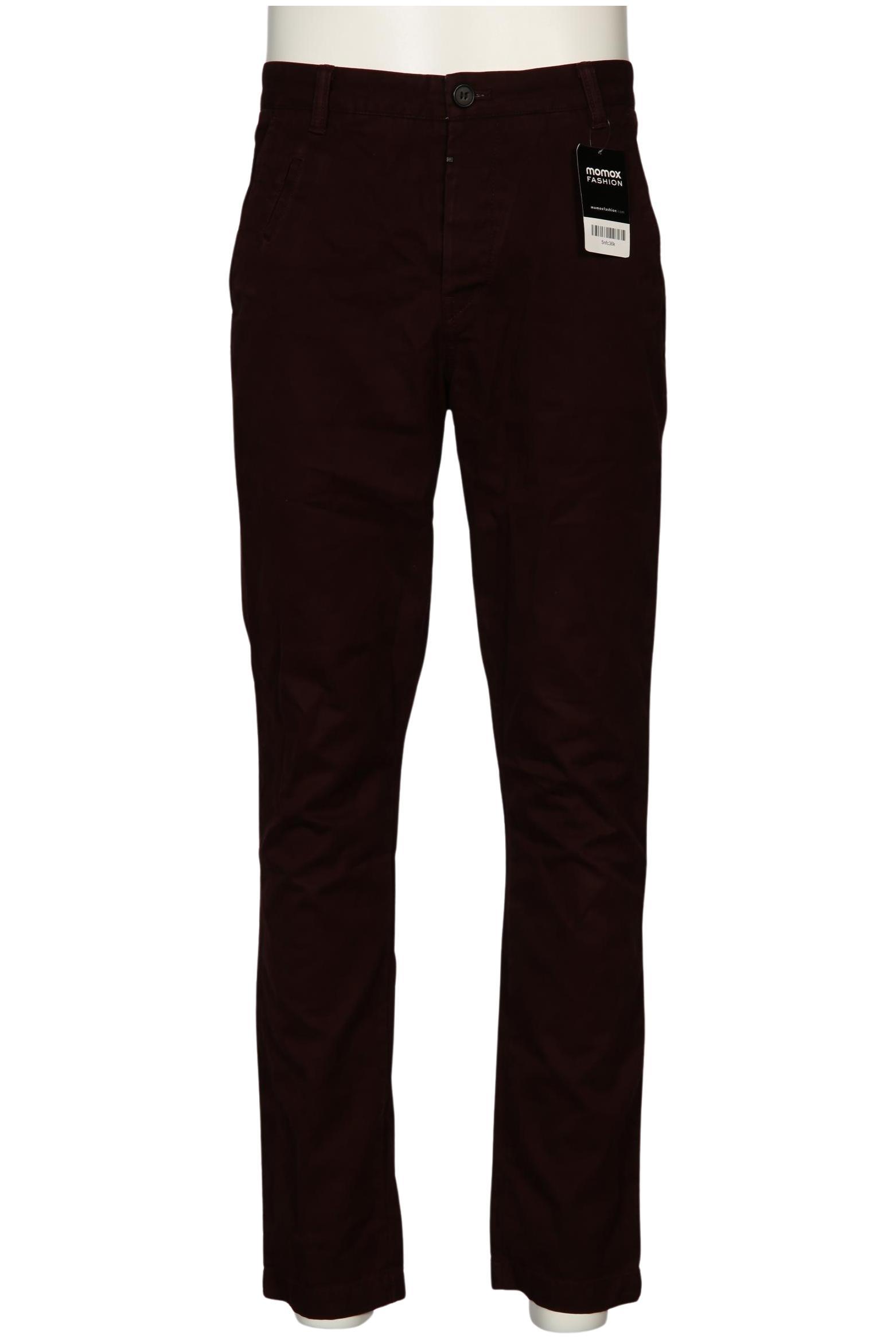 

All Saints Herren Stoffhose, bordeaux, Gr. 30