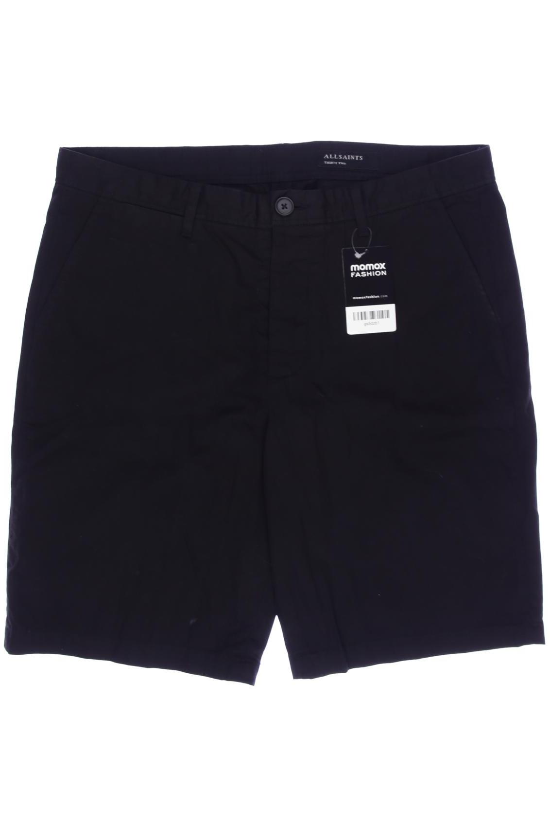 

All Saints Herren Shorts, schwarz, Gr. 32