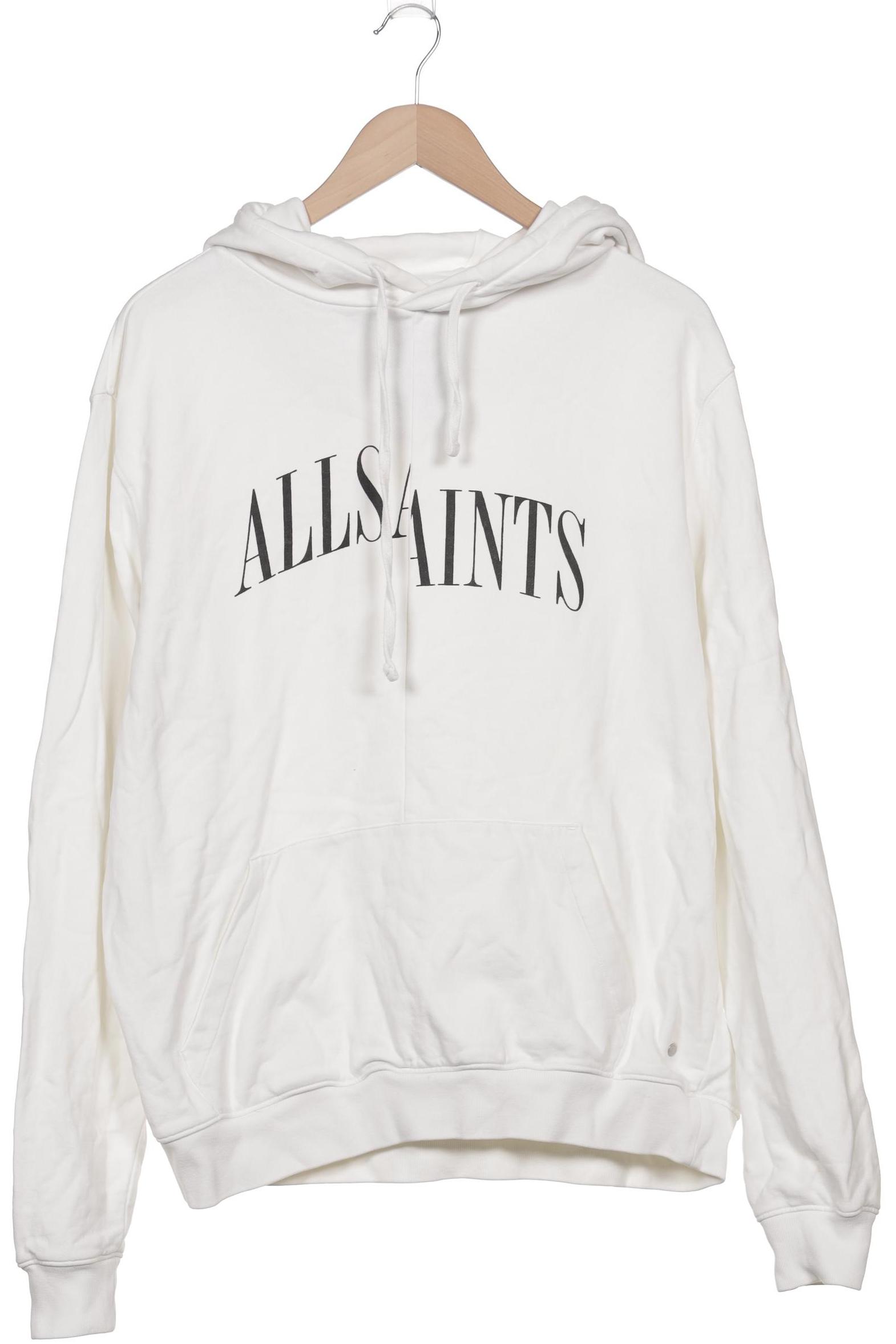 

All Saints Herren Kapuzenpullover, weiß, Gr. 46