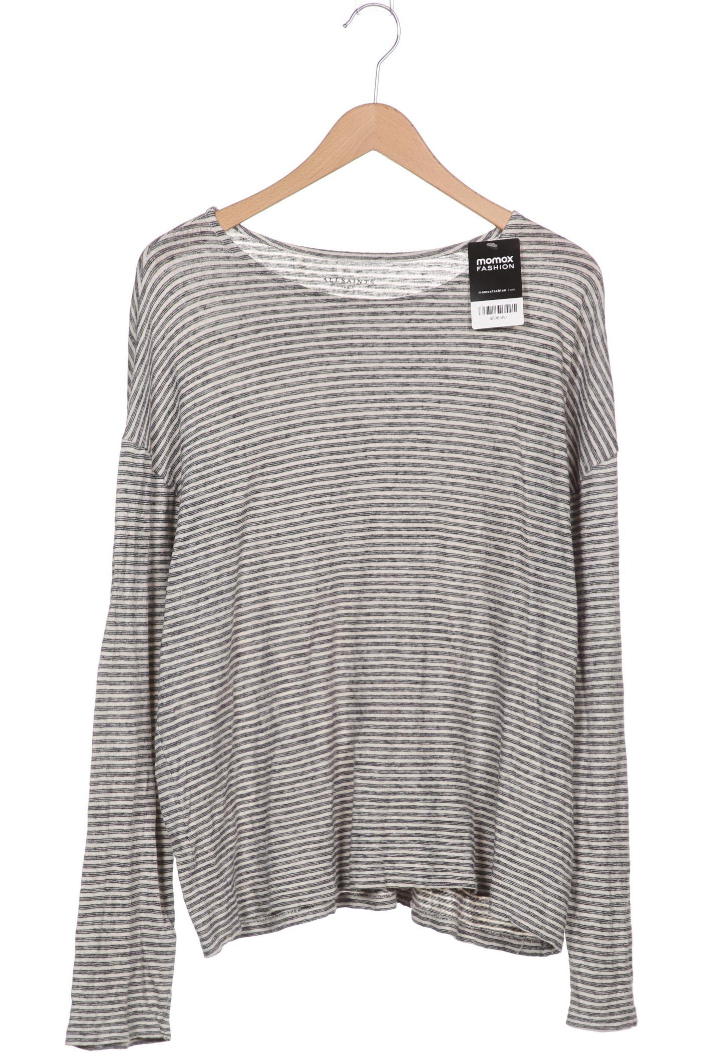 

All Saints Herren Langarmshirt, grau, Gr. 46
