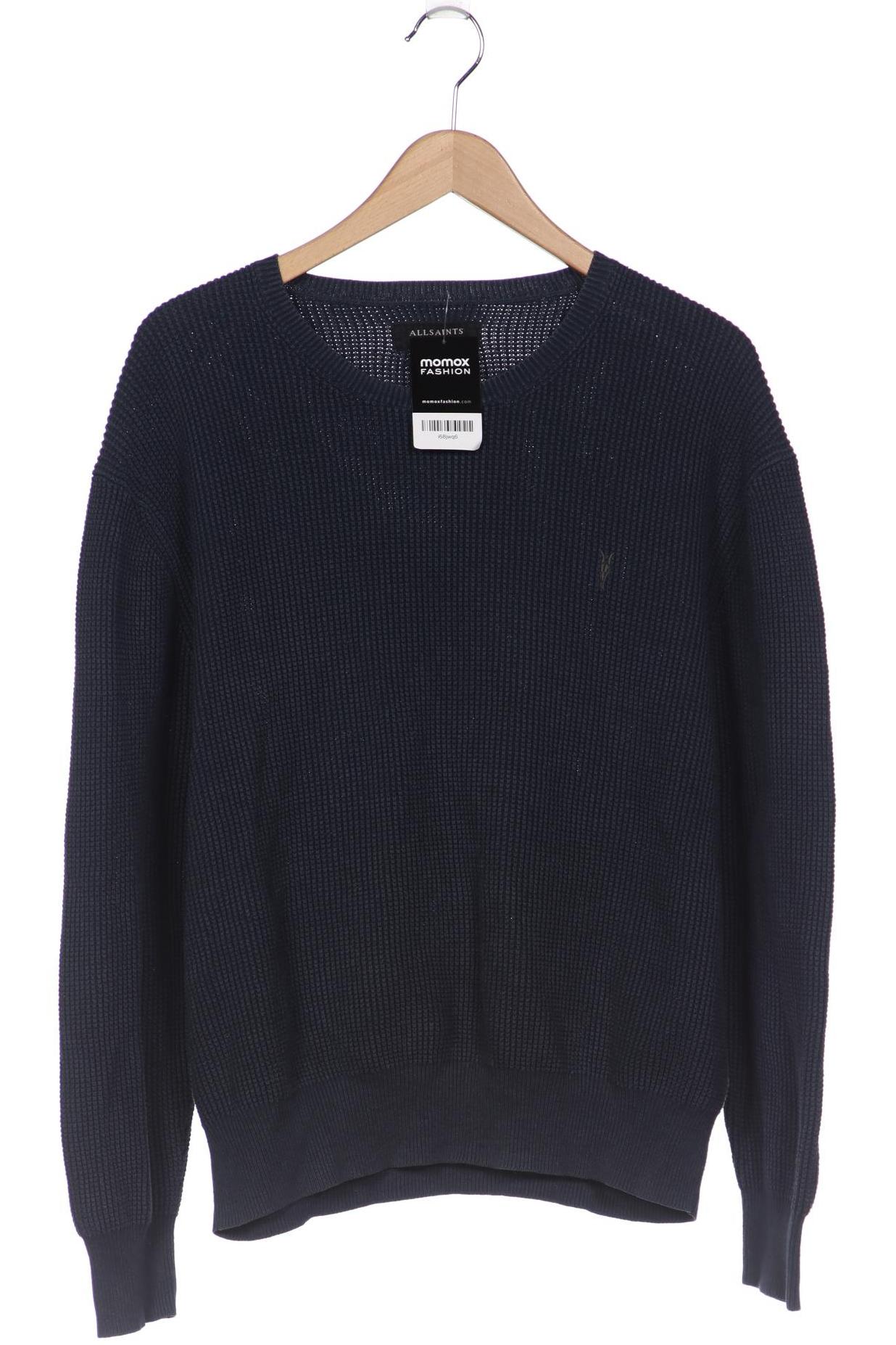 

All Saints Herren Pullover, marineblau