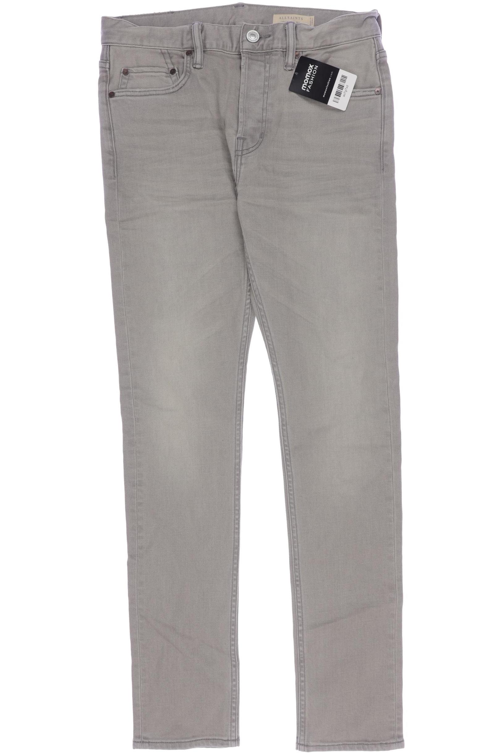 

All Saints Herren Jeans, grau, Gr. 30