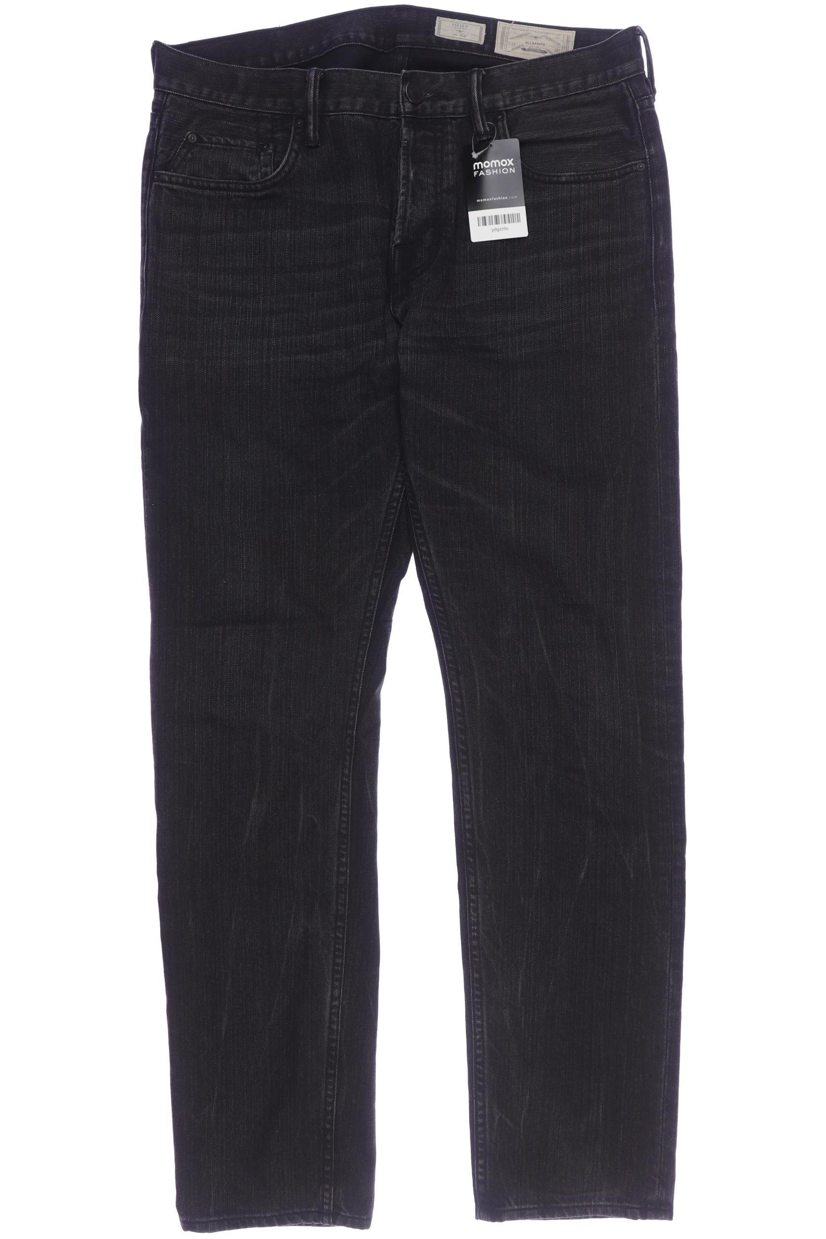 

All Saints Herren Jeans, schwarz, Gr. 32