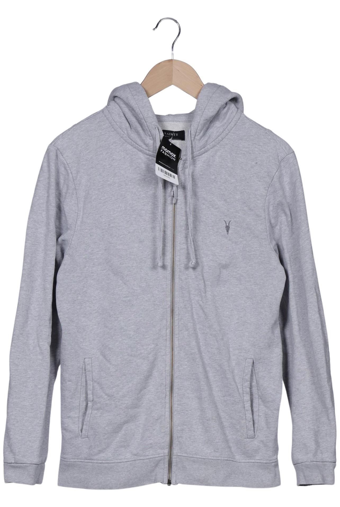 

All Saints Herren Kapuzenpullover, grau, Gr. 46