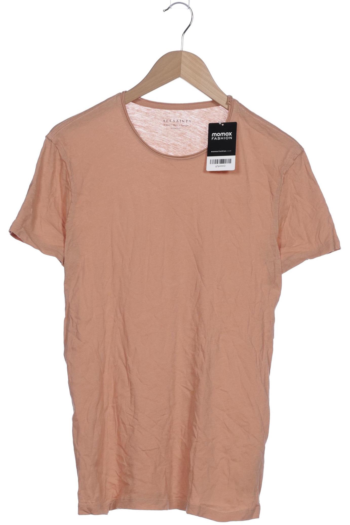 

All Saints Herren T-Shirt, orange, Gr. 44