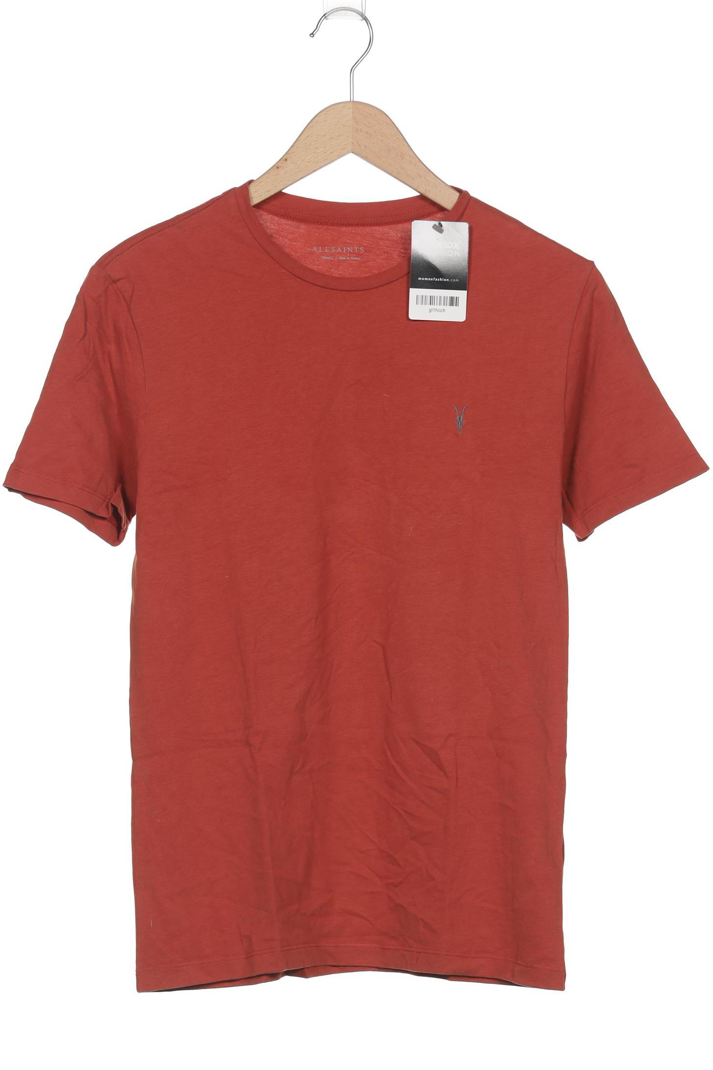 

All Saints Herren T-Shirt, orange, Gr. 46