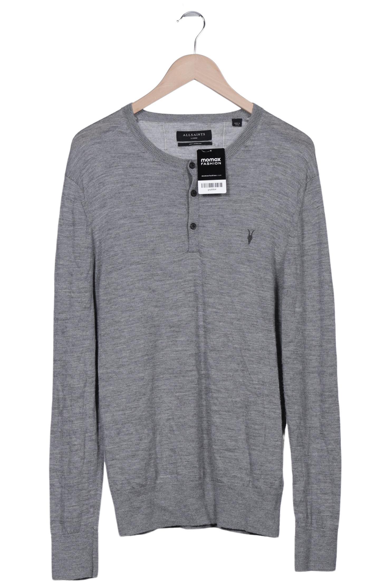 

All Saints Herren Pullover, grau, Gr. 52