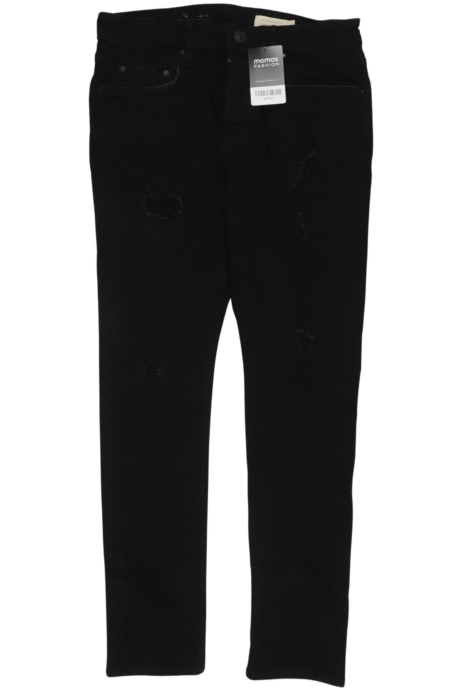

All Saints Herren Jeans, schwarz, Gr. 30