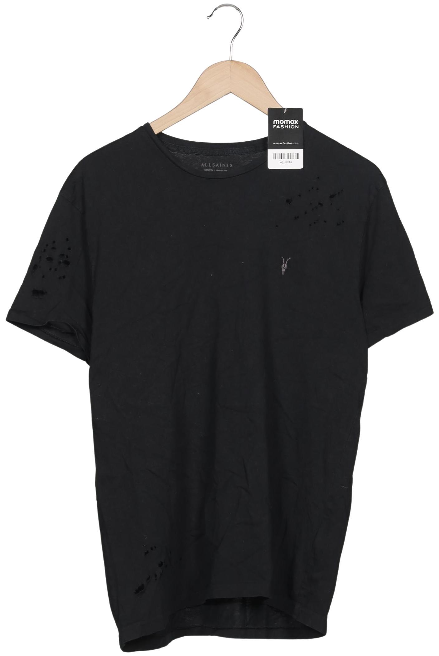 

All Saints Herren T-Shirt, schwarz, Gr. 48