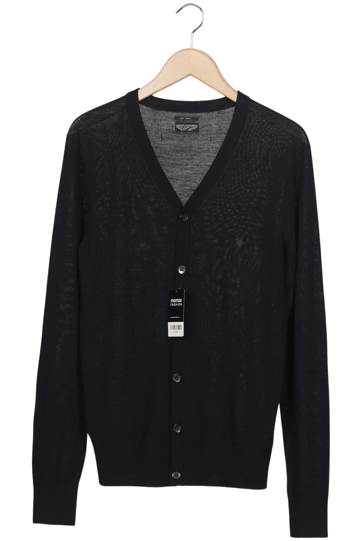 Thumbnail - All Saints Herren Strickjacke, marineblau, Gr. 46