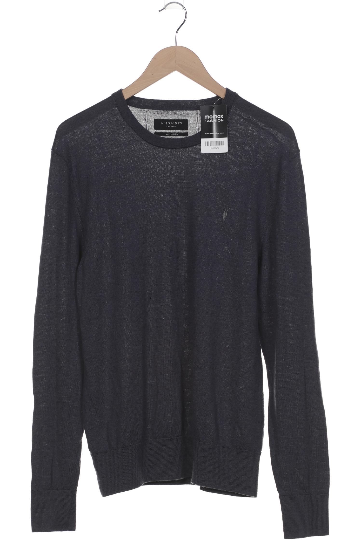 

All Saints Herren Pullover, marineblau, Gr. 56