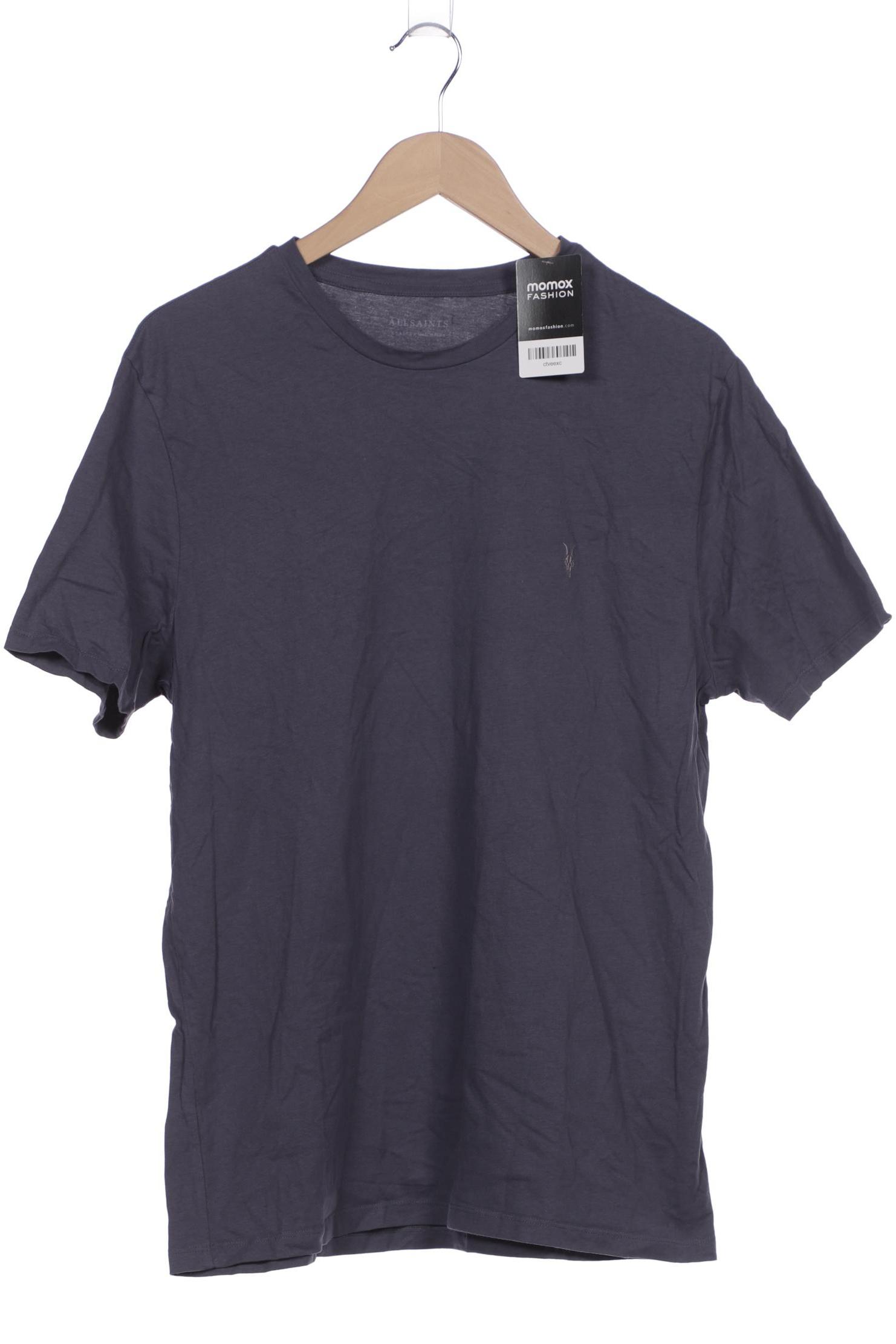 

All Saints Herren T-Shirt, blau, Gr. 54