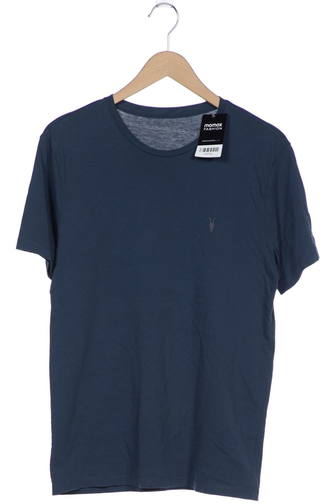 

All Saints Herren T-Shirt, blau, Gr. 48