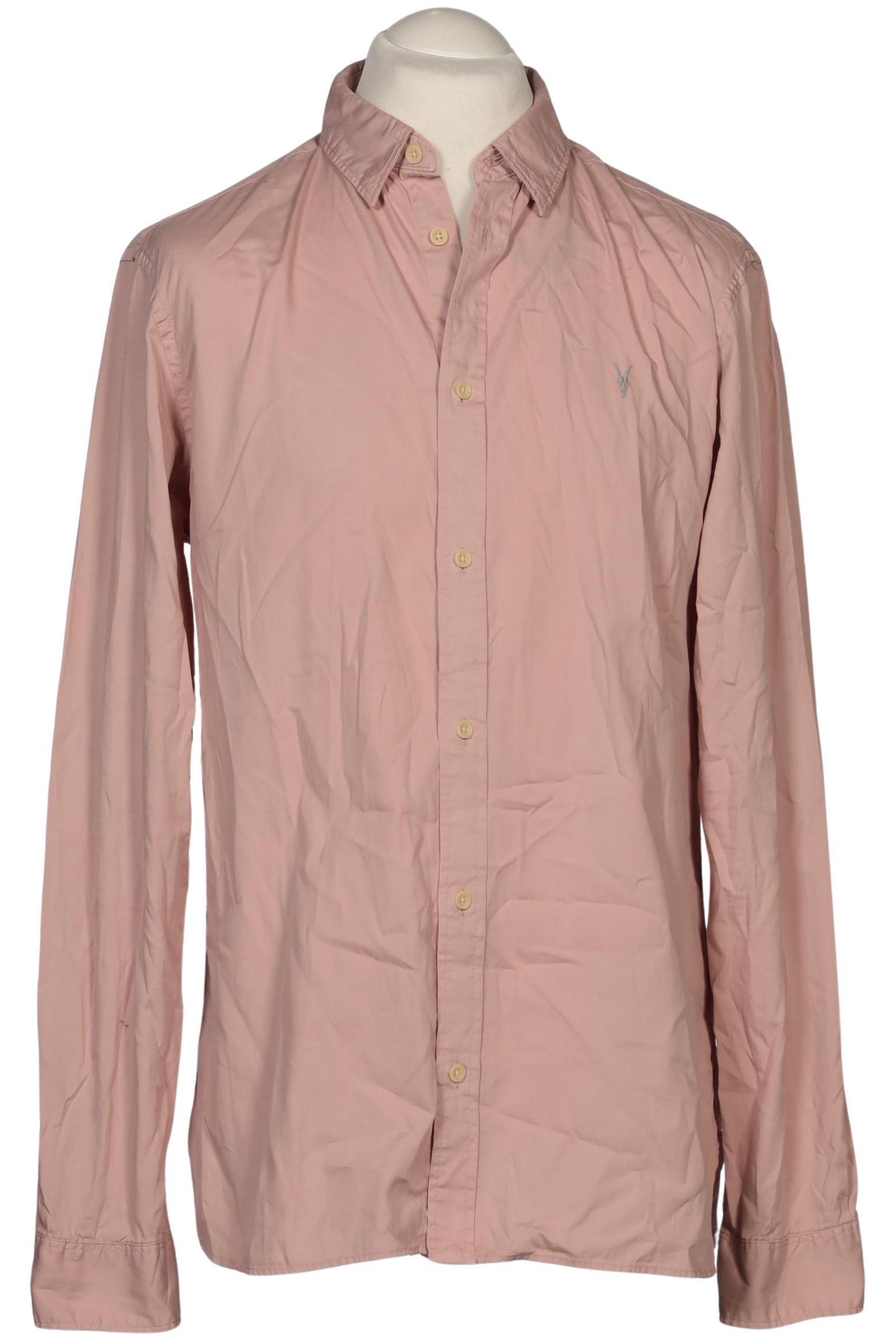 

All Saints Herren Hemd, pink, Gr. 52