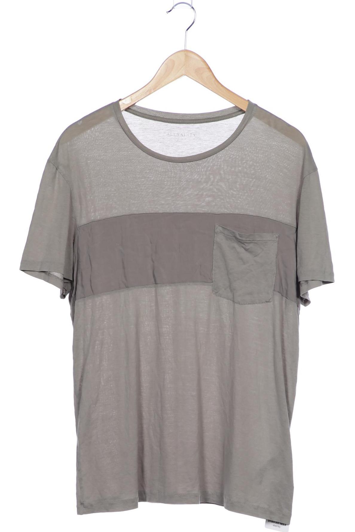 

All Saints Herren T-Shirt, grün, Gr. 48