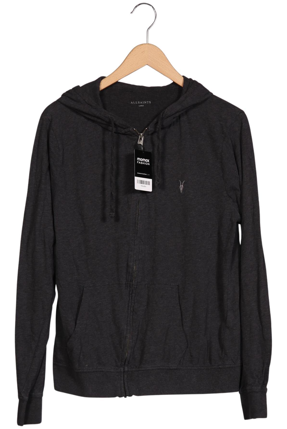 

All Saints Herren Kapuzenpullover, grau, Gr. 52