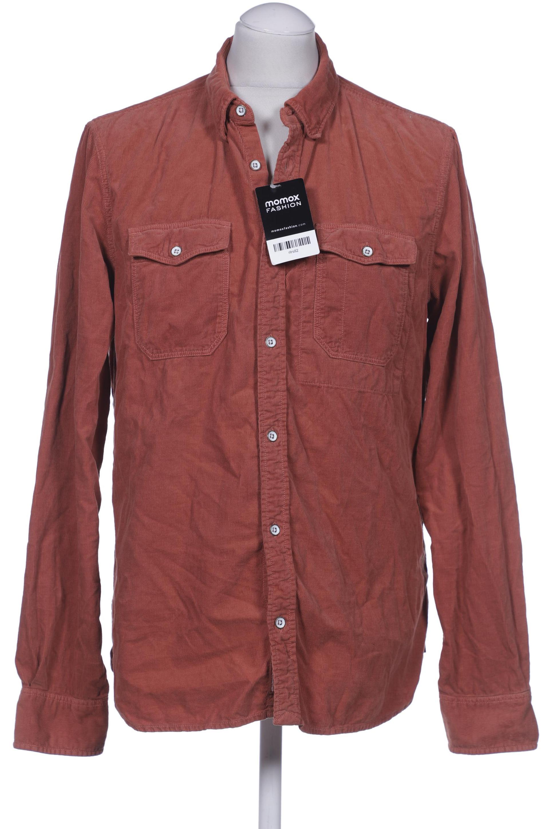 

All Saints Herren Hemd, orange