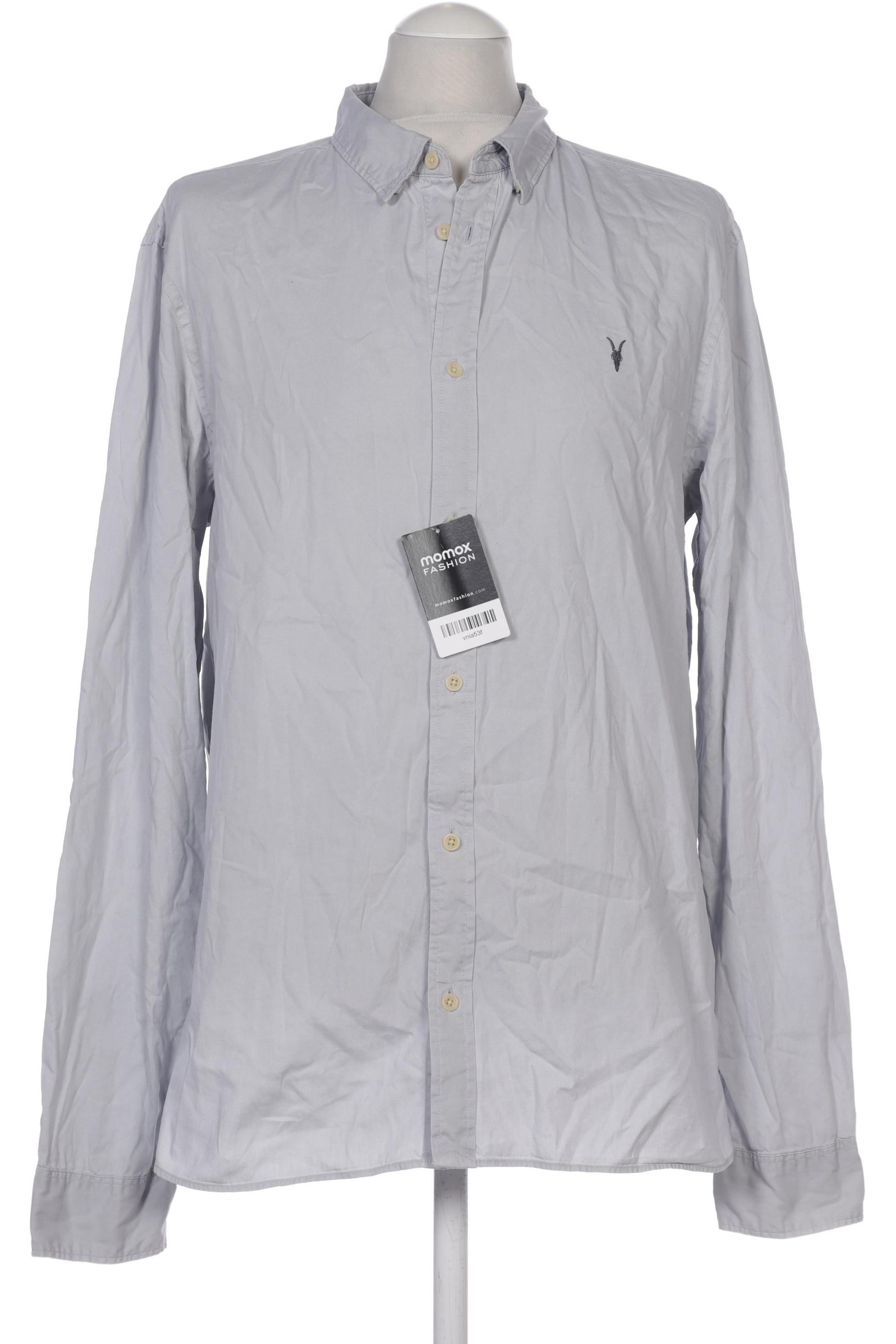 

All Saints Herren Hemd, hellblau