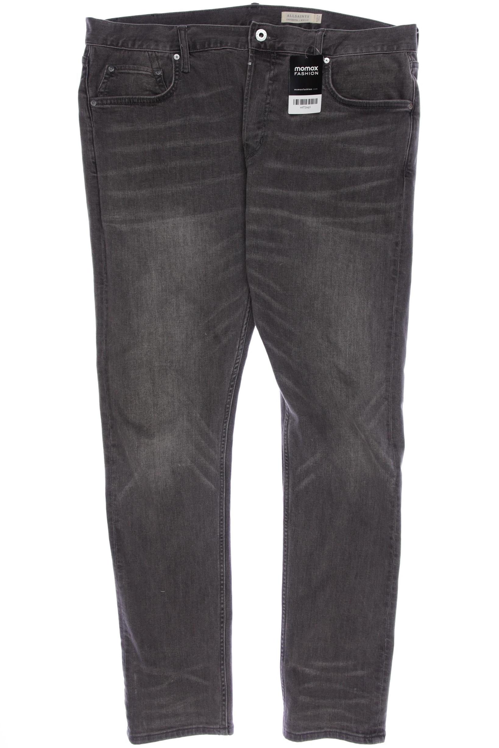 

All Saints Herren Jeans, grau, Gr. 38