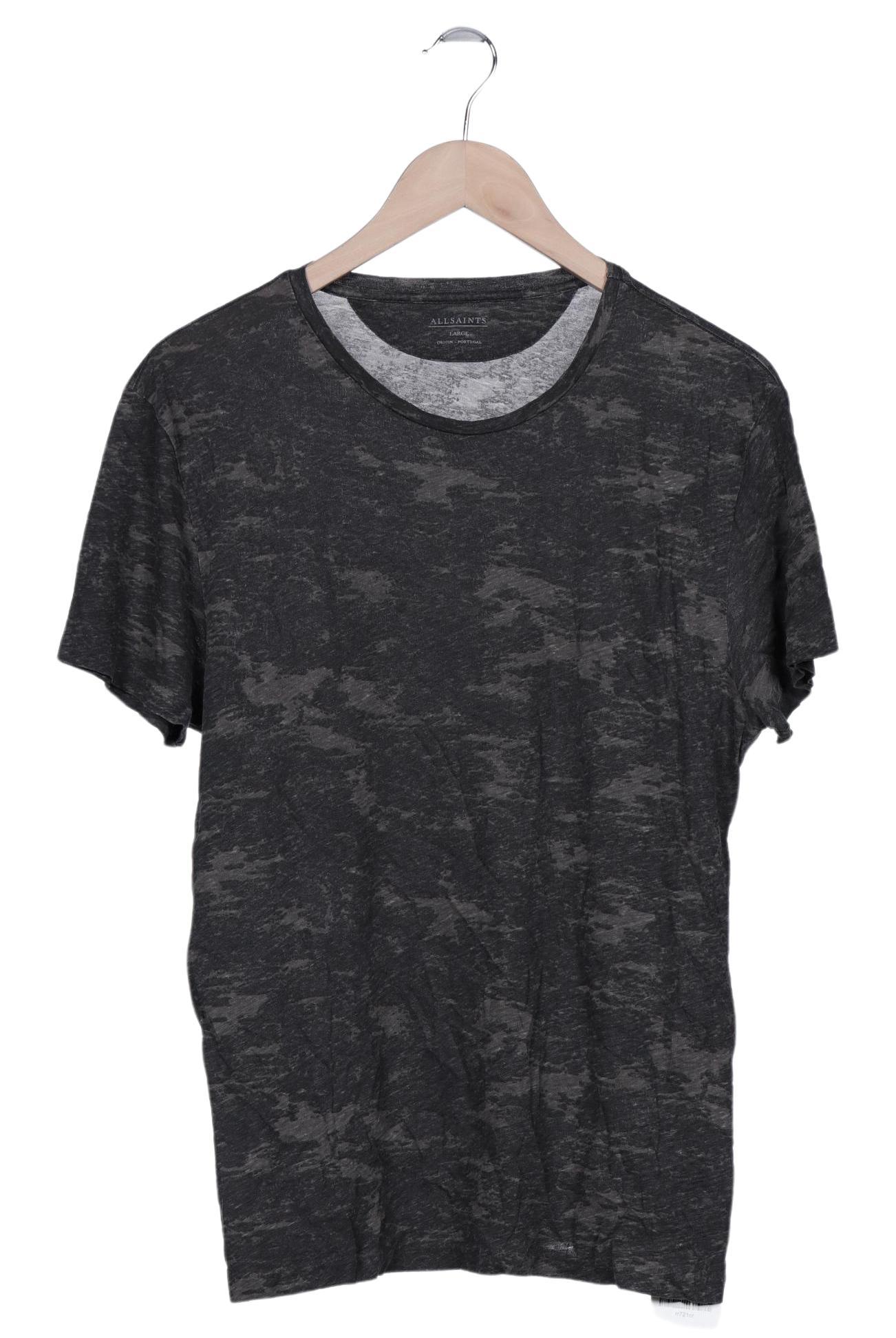 

All Saints Herren T-Shirt, grau, Gr. 52