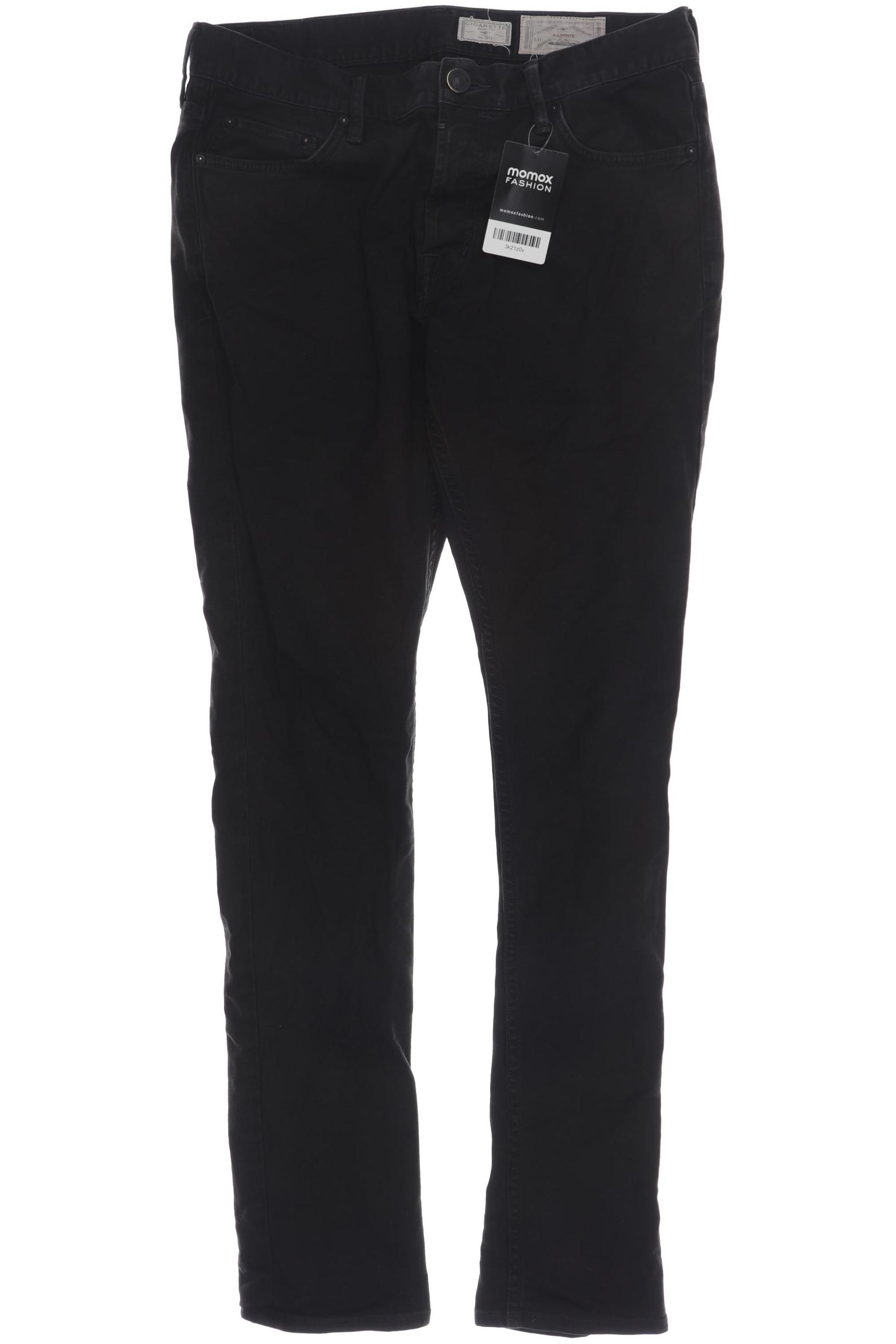 

All Saints Herren Jeans, schwarz, Gr. 30