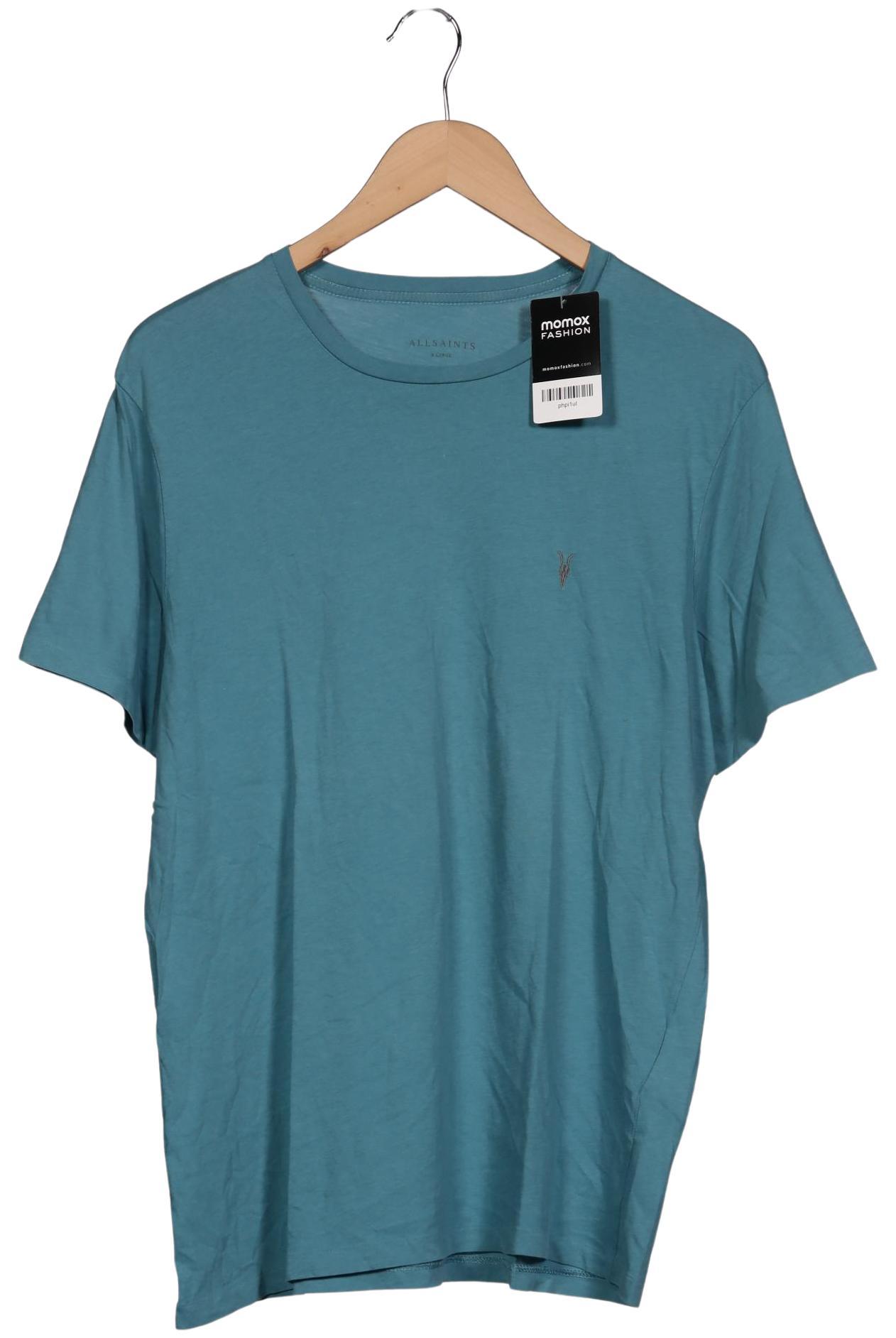 

All Saints Herren T-Shirt, türkis, Gr. 54