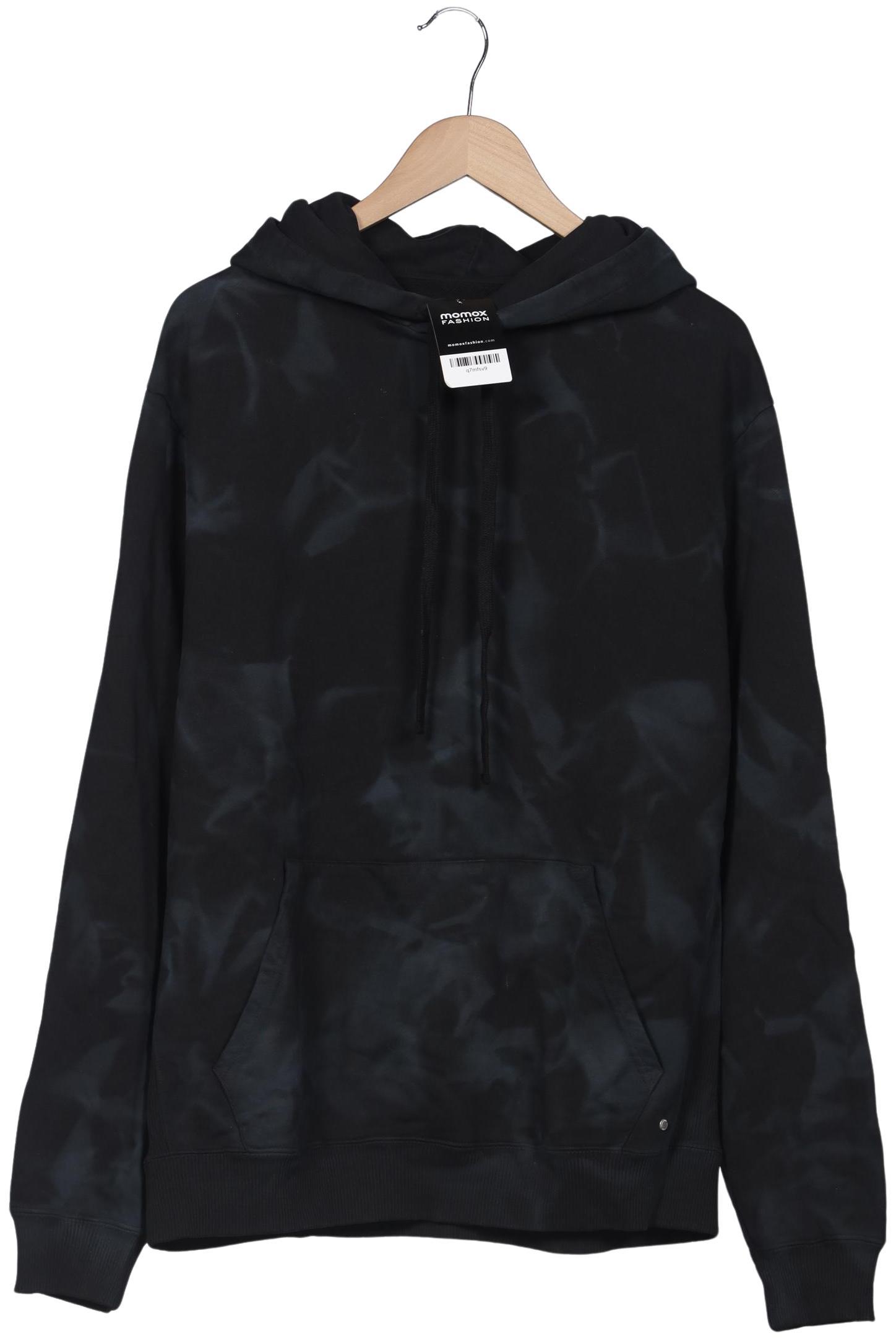 

All Saints Herren Kapuzenpullover, schwarz, Gr. 48