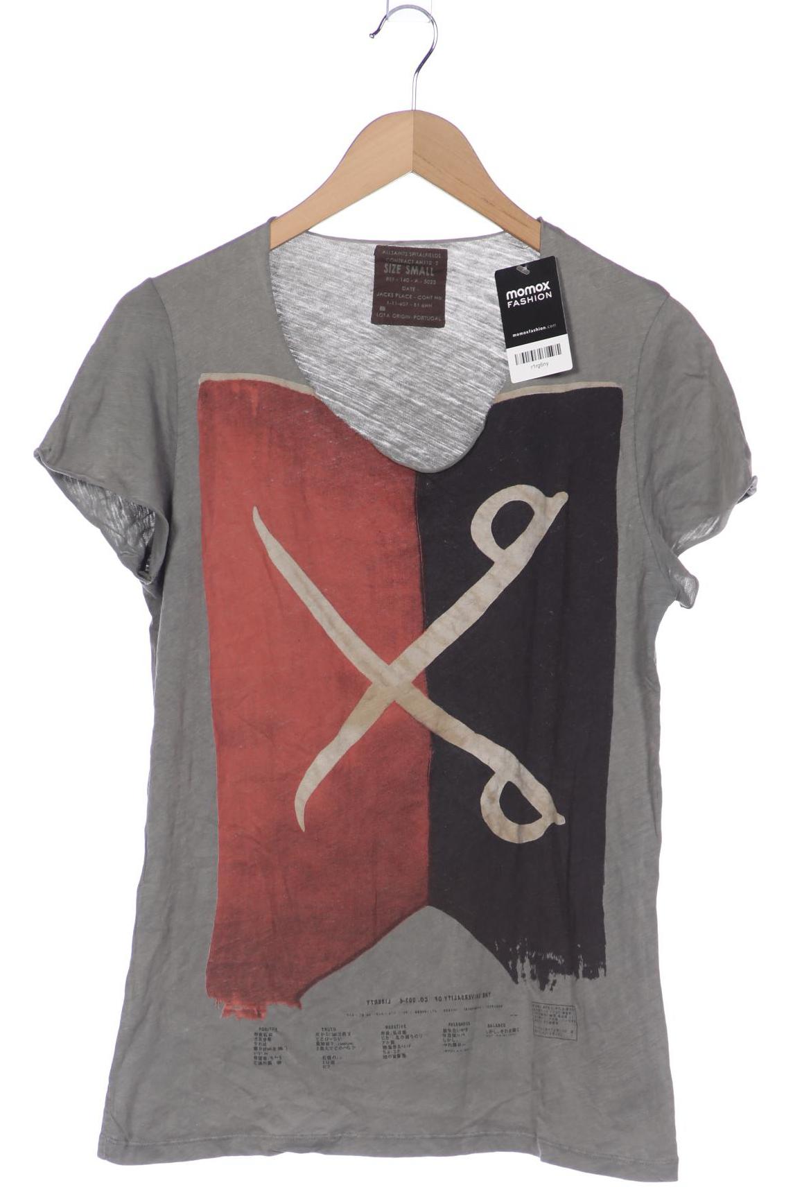 

All Saints Herren T-Shirt, grau, Gr. 46