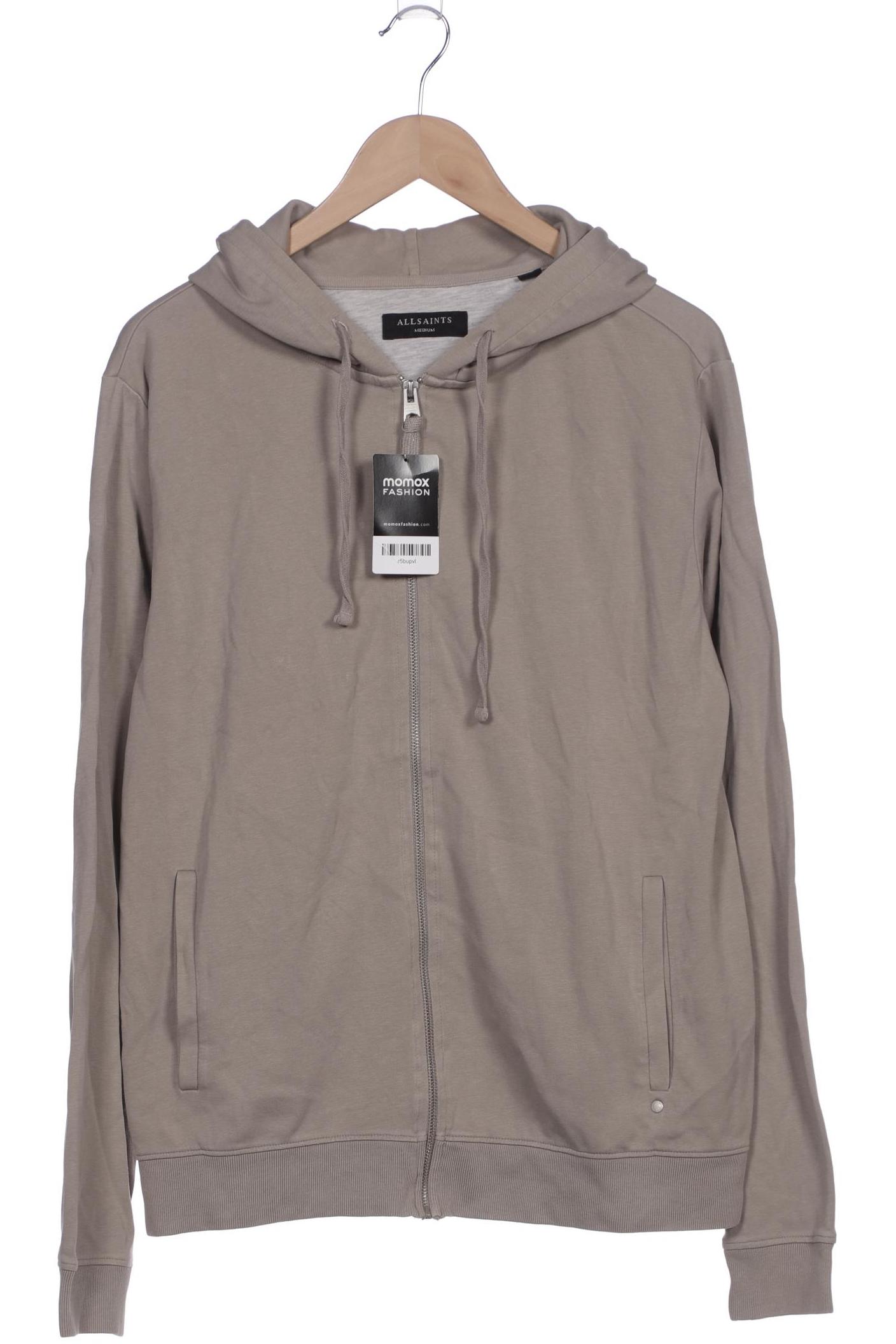 

All Saints Herren Kapuzenpullover, grau, Gr. 48