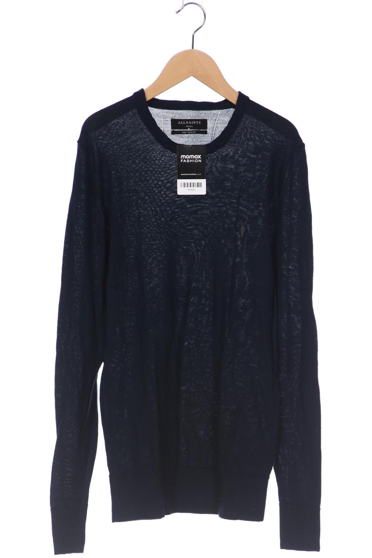 

All Saints Herren Pullover, marineblau