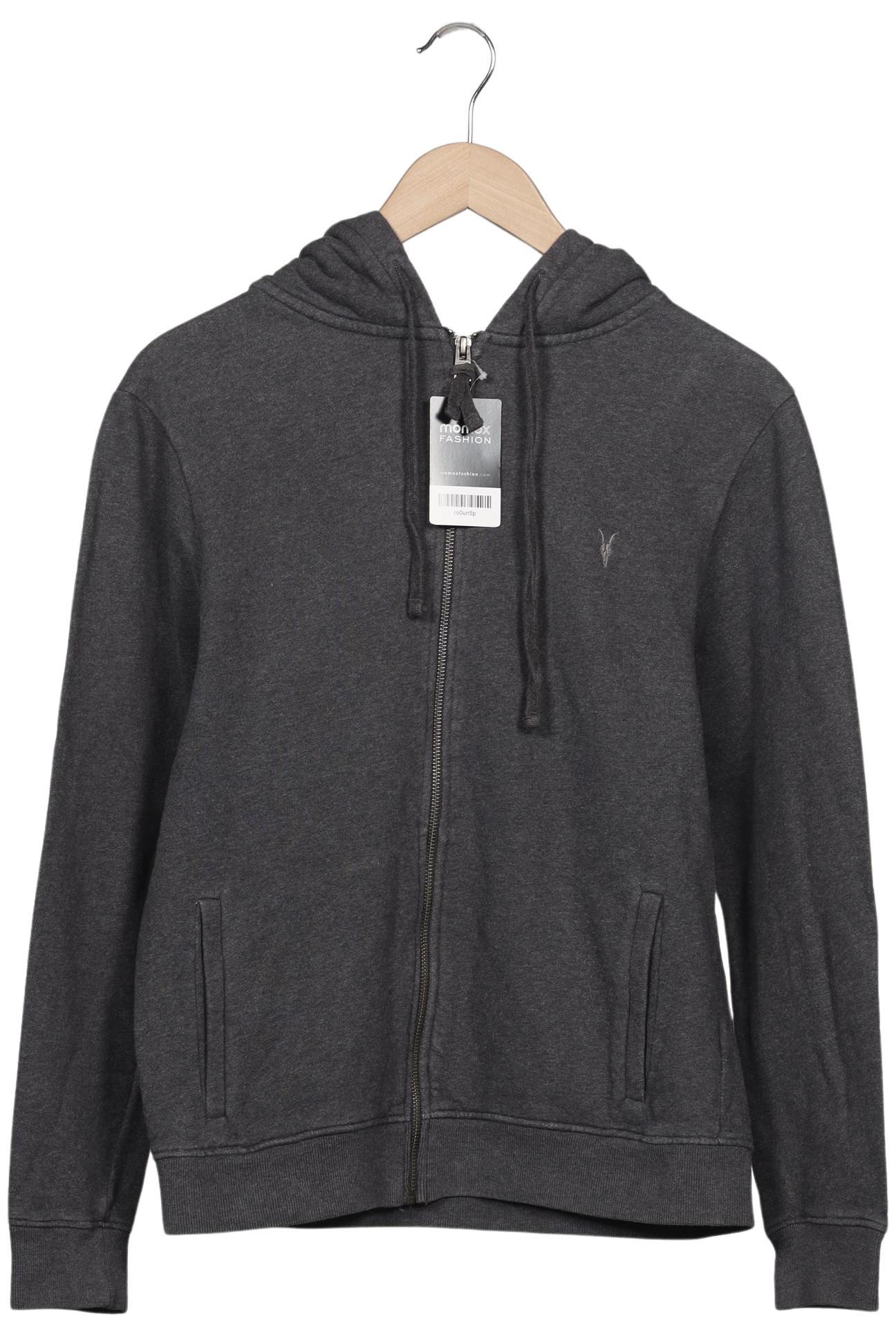 

All Saints Herren Kapuzenpullover, grau, Gr. 46