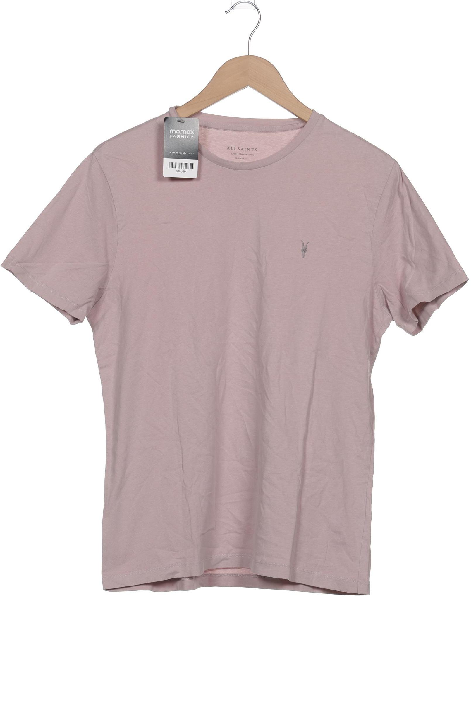 

All Saints Herren T-Shirt, pink, Gr. 52