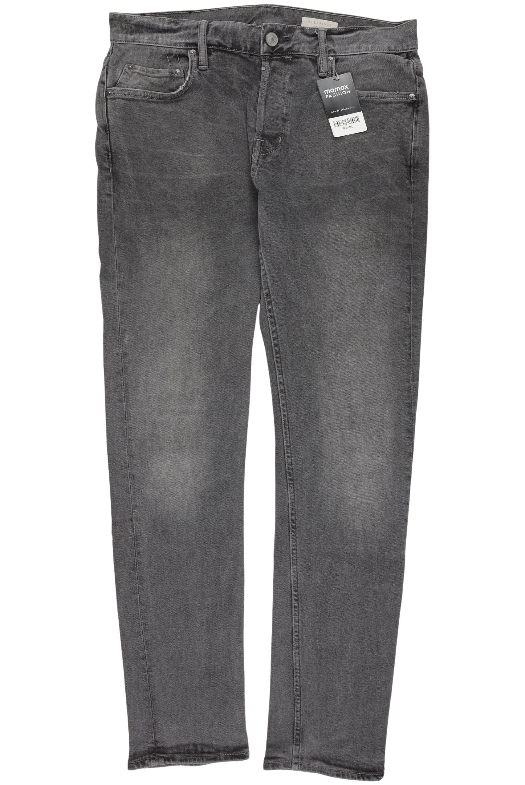 

All Saints Herren Jeans, grau, Gr. 32